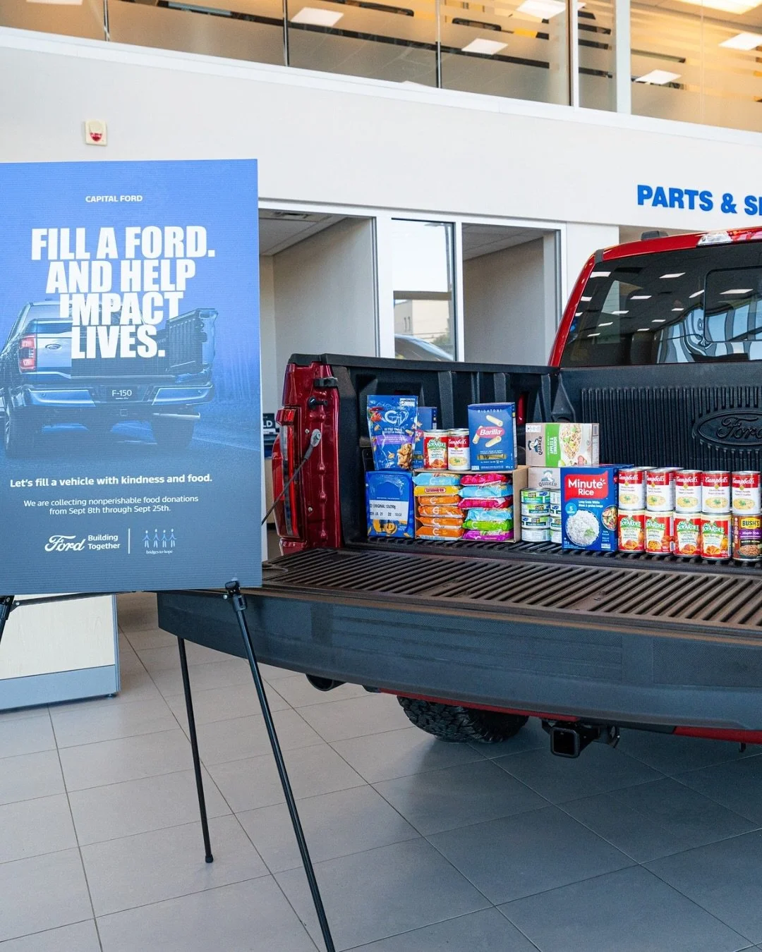 🙌Our friends at @capital.fordstjohns (177 Kenmount Road) is hosting a food drive this September in support of our food pantry!

If you&rsquo;d like to support this initiative, please drop off food items at their dealership: 177 Kenmount Road, St. Jo