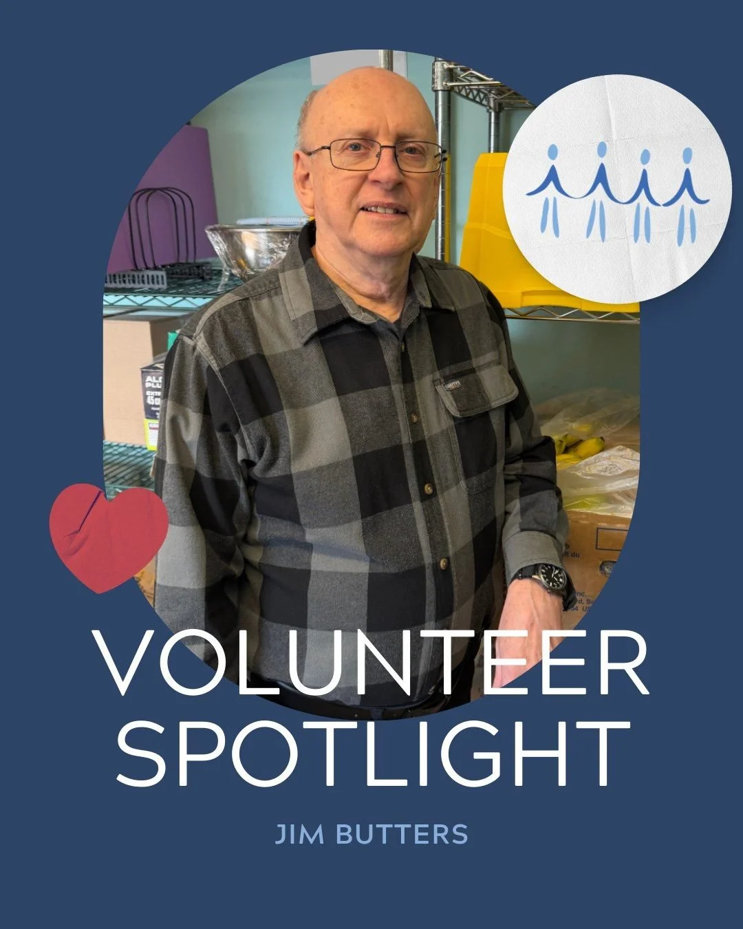 💫 Every day at Bridges to Hope, volunteers work tirelessly to deliver critical community support. Our mission would simply not be possible without this incredible team. 👏🫶

For the month of February, we&rsquo;re highlighting Jim B! 
Jim is one of 