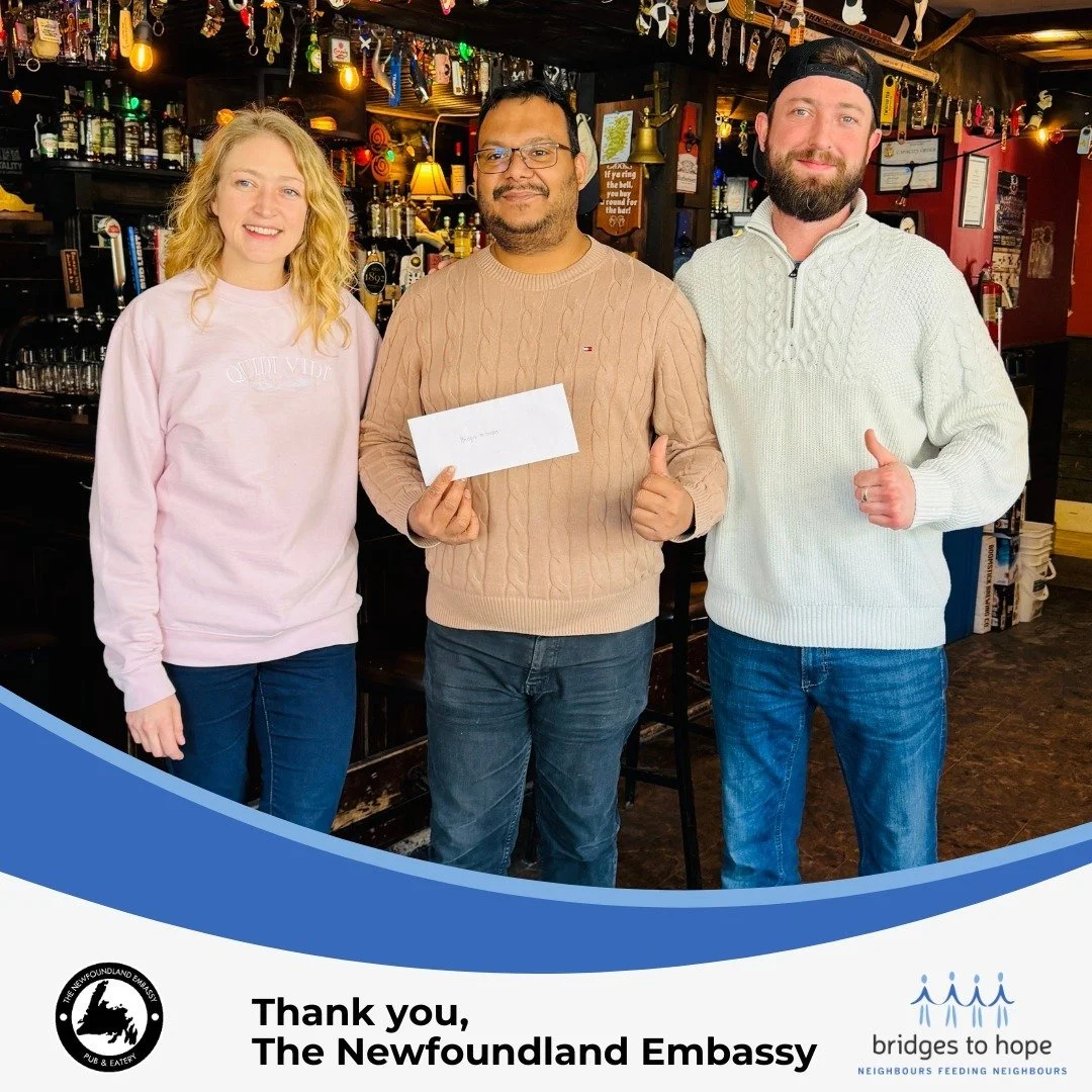 ✨🍔 Big thanks to @thenewfoundlandembassy  for supporting our neighbours as part of this year&rsquo;s Downtown Burger Battle!

A portion of proceeds from each DiploMac burger sold in March was donated to our food pantry, resulting in $767 toward the 