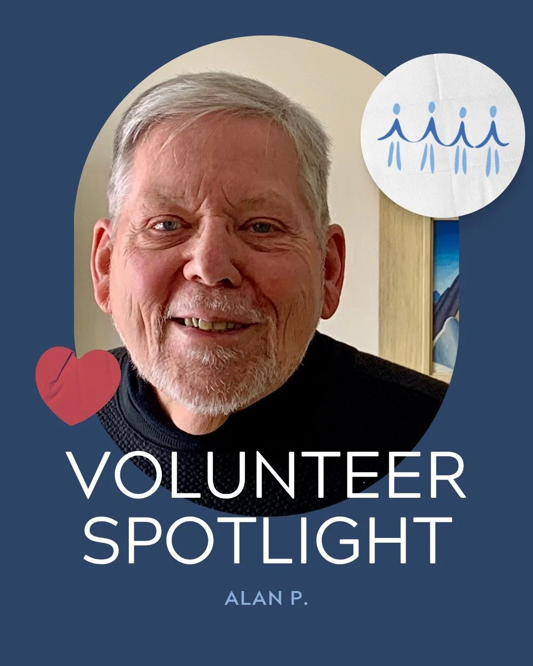 ✨💙 Volunteers are at the core of everything we do at Bridges to Hope. Each month, we have the pleasure of recognizing one of the incredible individuals who help make our work possible. This month, we&rsquo;re proud to highlight Alan P!
 
Alan is one