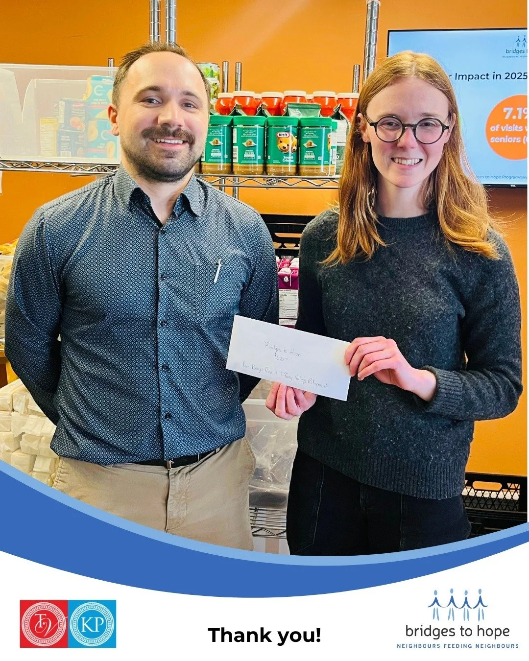 💙 There&rsquo;s something so special about seeing our neighbours come together like this!

The residents of @tiffany_village and Kenny&rsquo;s Pond Retirement Residences raised $670 in support of our food pantry through their Spring Fair fundraiser.