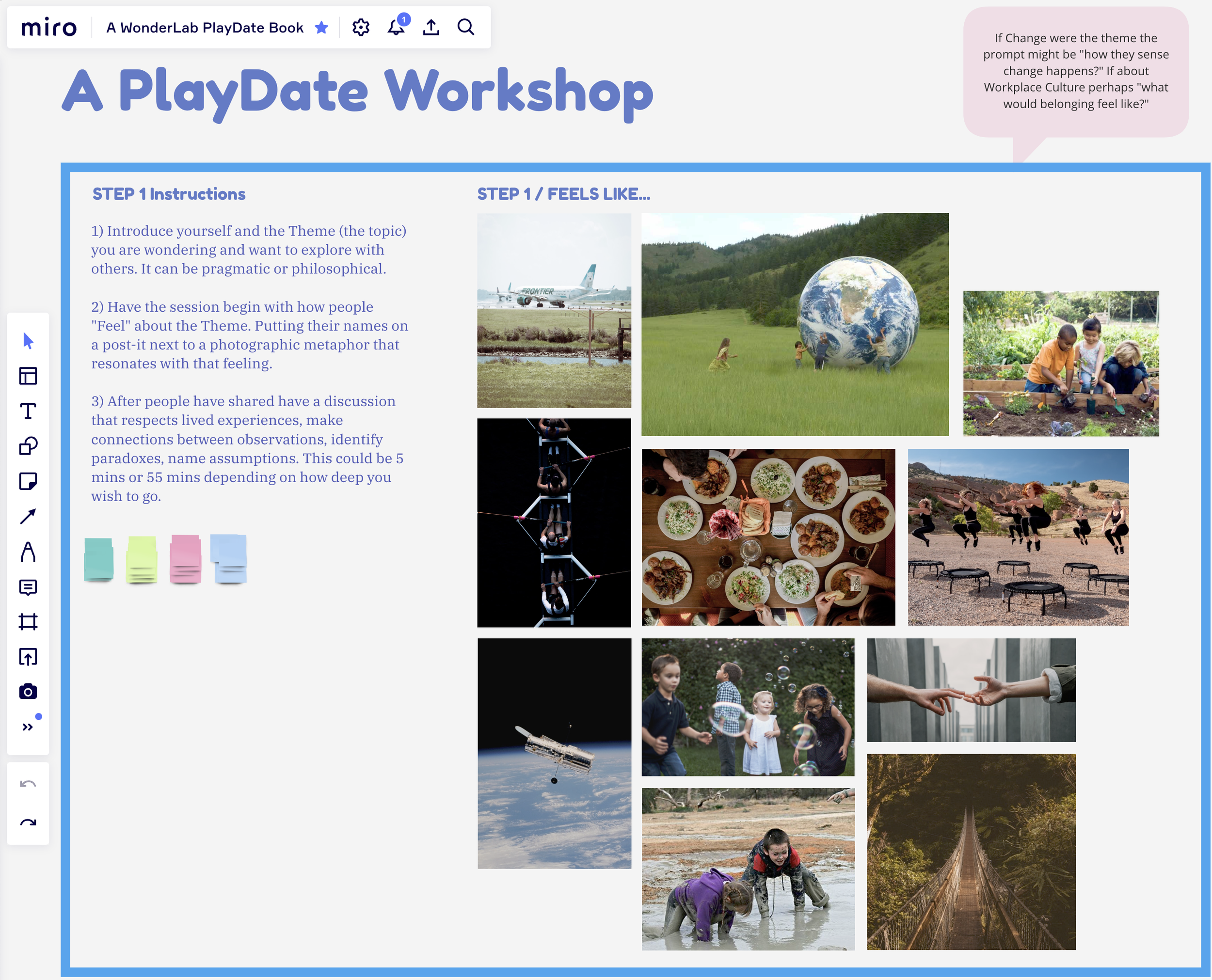 Playdate—Creating & Playing Games in Miro 