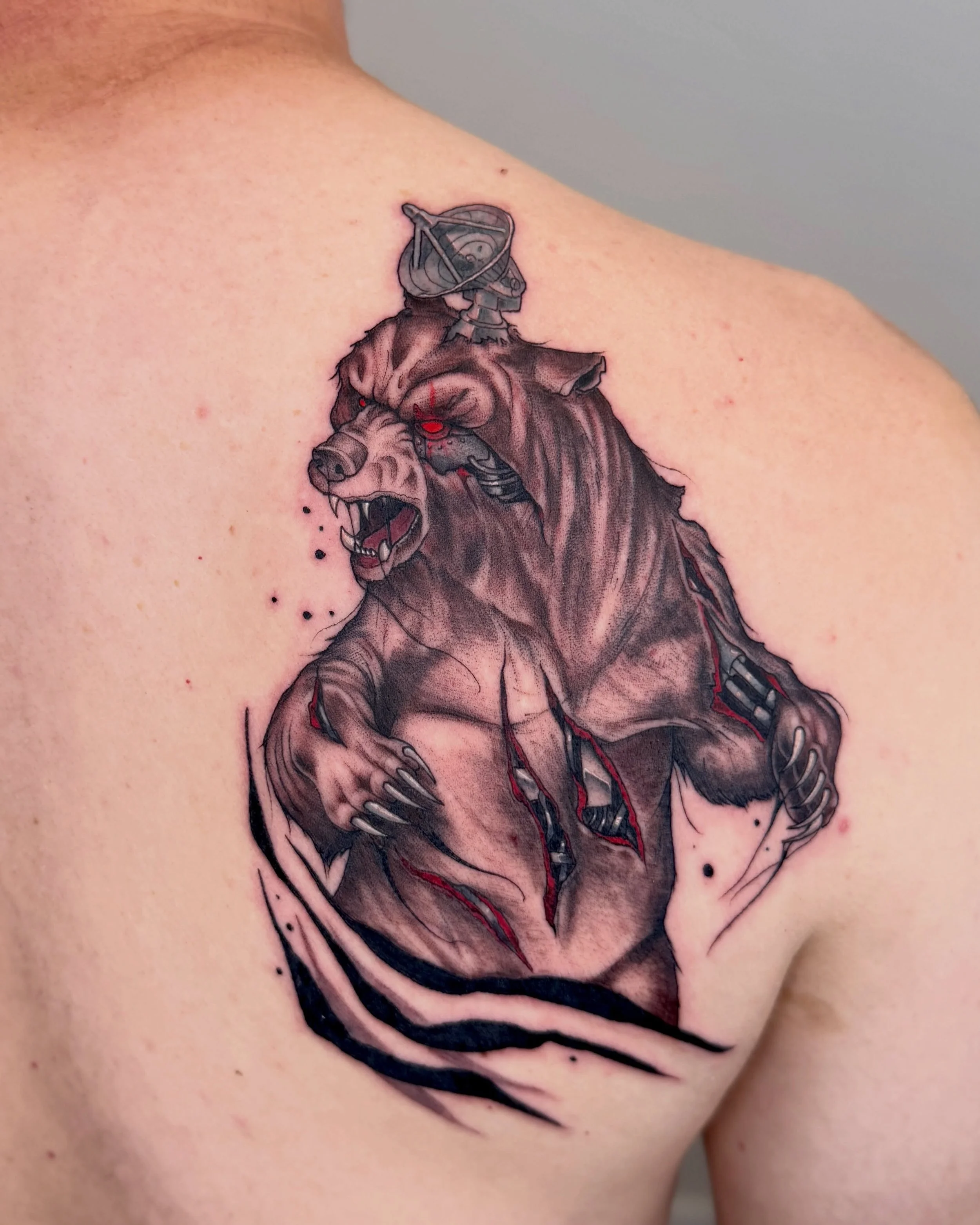 Cybearg &mdash; based on Shardik from Stephen King&rsquo;s The Dark Tower series

not my normal style, but super fun to make