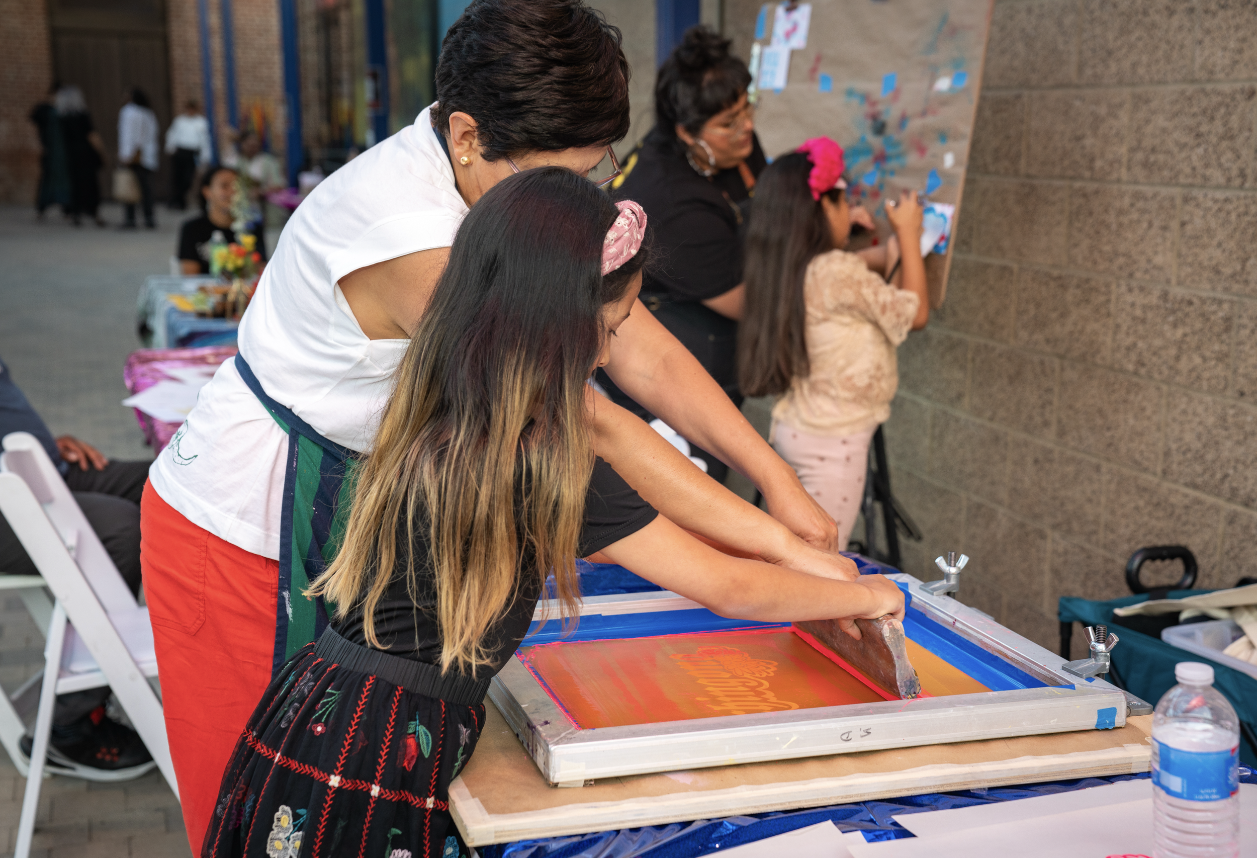 Abolish ICE Mercado, Plaza de la Cultura y Artes