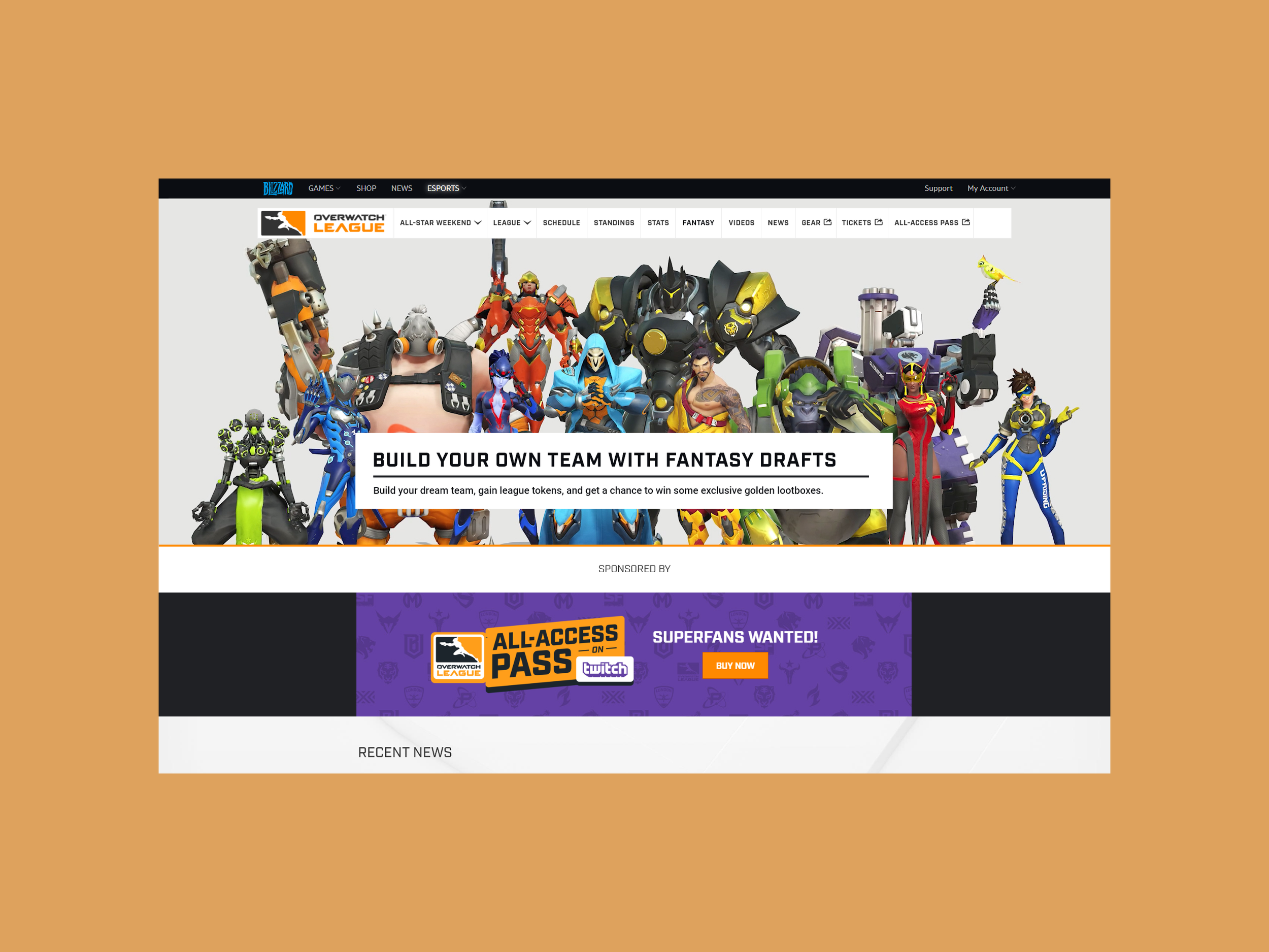 Overwatch Fantasy Concept (2018)