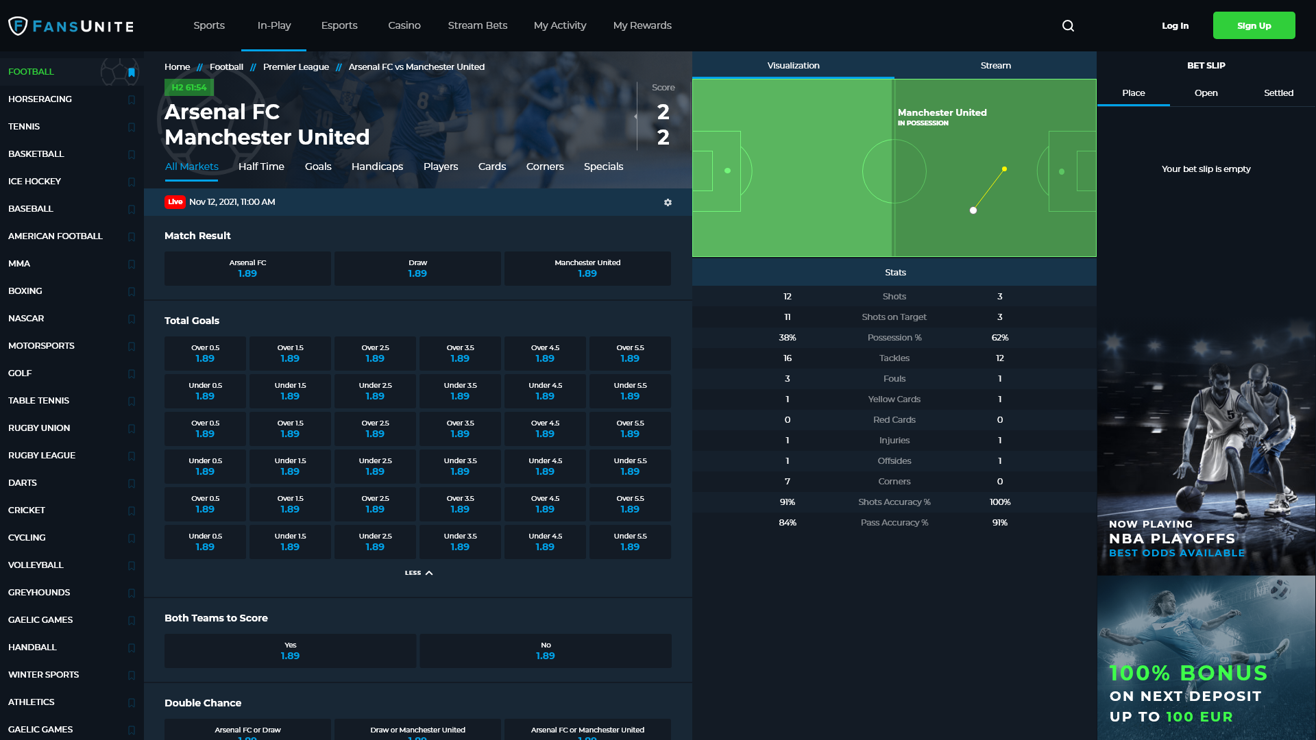 Match Page with Visualization