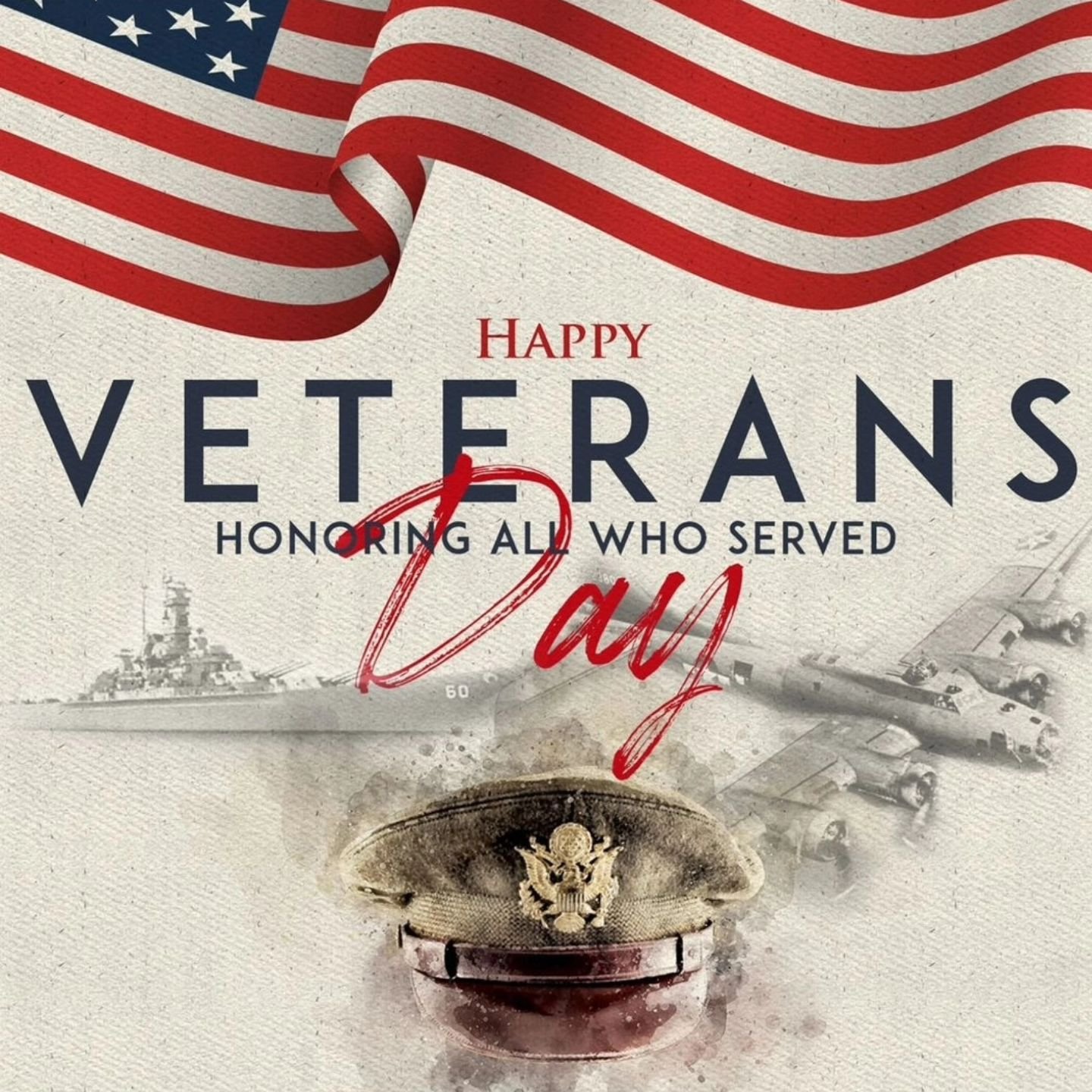 Respectfully Social honors both the men and women who have served our country. We appreciate you! 💜