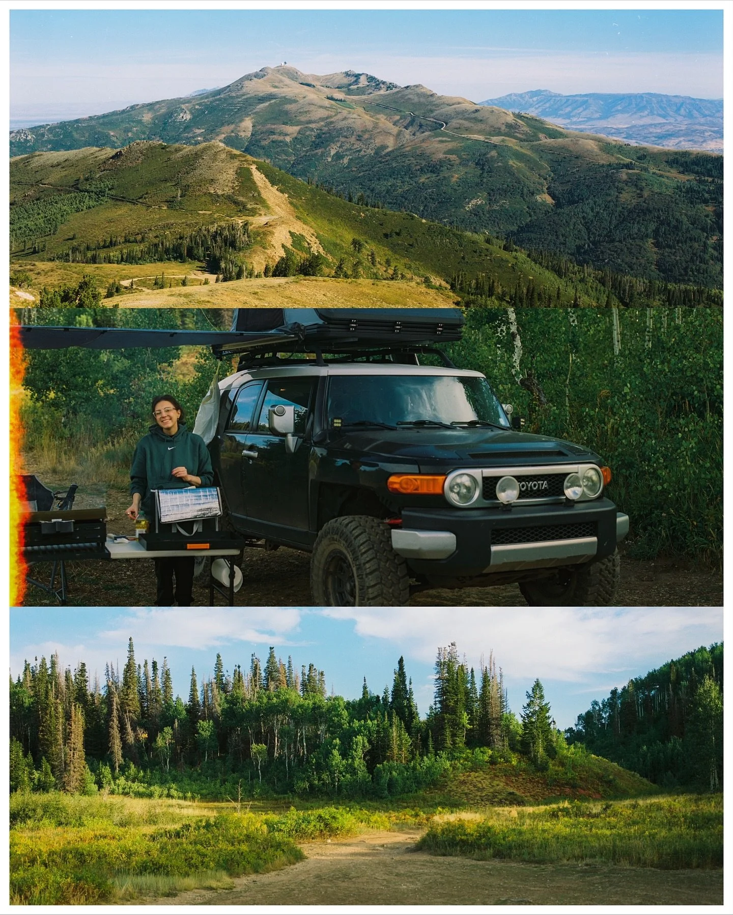 A day of camping on Portra 800 🎞️ 

#portra800 #mamiya #filmphotography