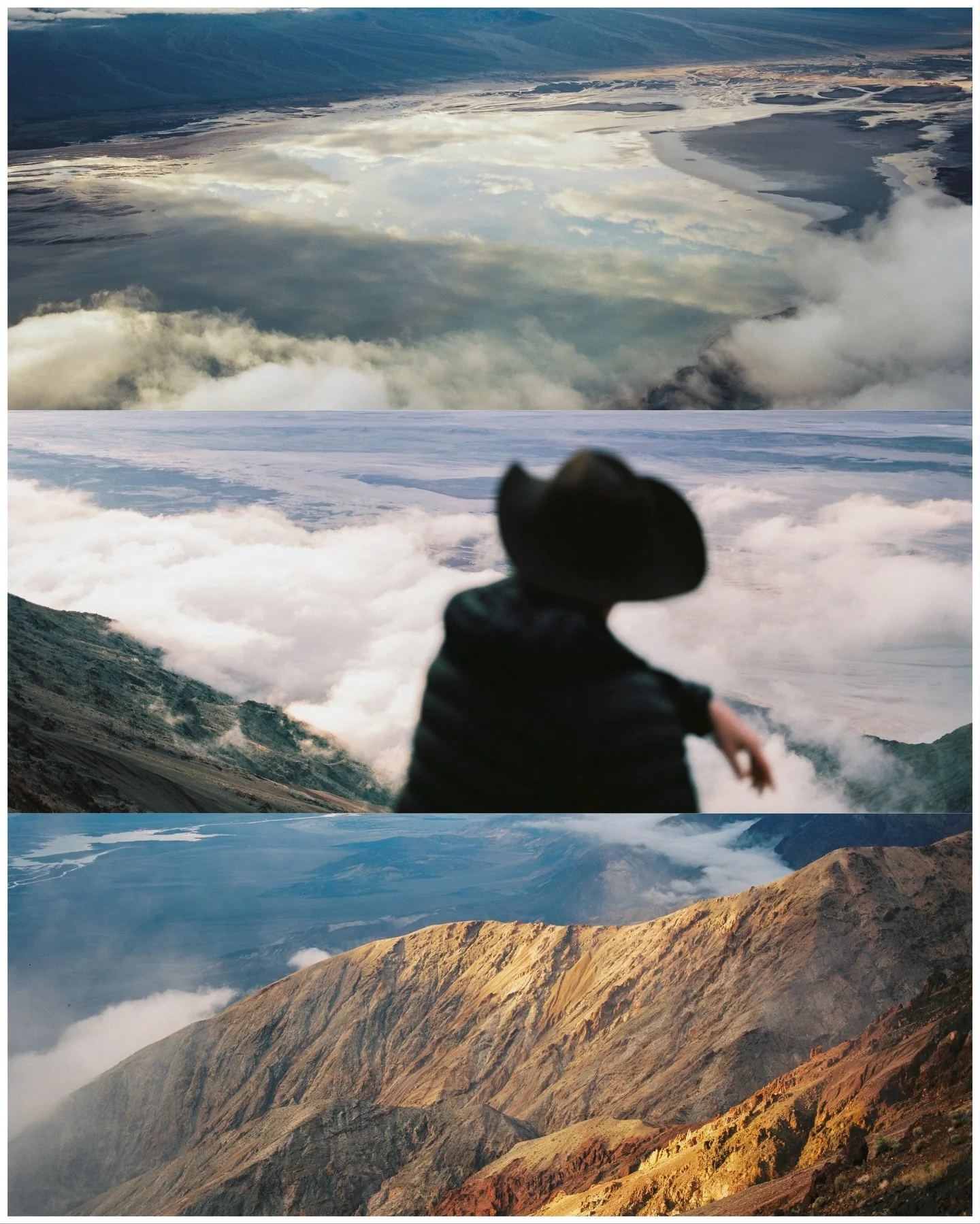 First time ever seeing Death Valley with my own eyes, and this is the view we were treated with.  Couldn&rsquo;t have dreamt up better conditions if I tried - Shot on Ektar 100 medium format film.

For the few who watch my YouTube channel, there is a