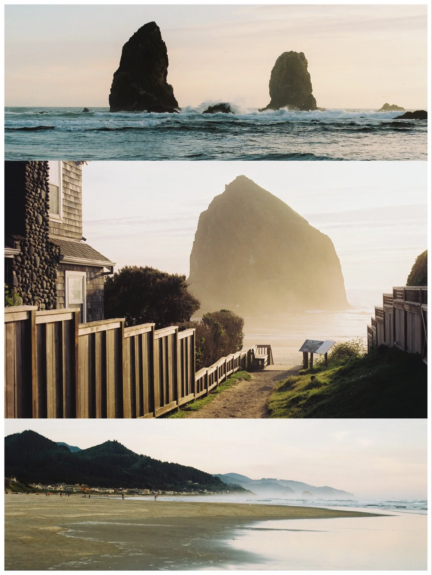 An evening at Cannon Beach, shot on Kodak Gold 200 Medium Format Film. 

🎞️ @kodak Gold 200 120
📸 Mamiya RB67
🧪 @allenscameraut/Myself 

#kodak #kodakprofessional @kodakprofessional #filmisnotdead