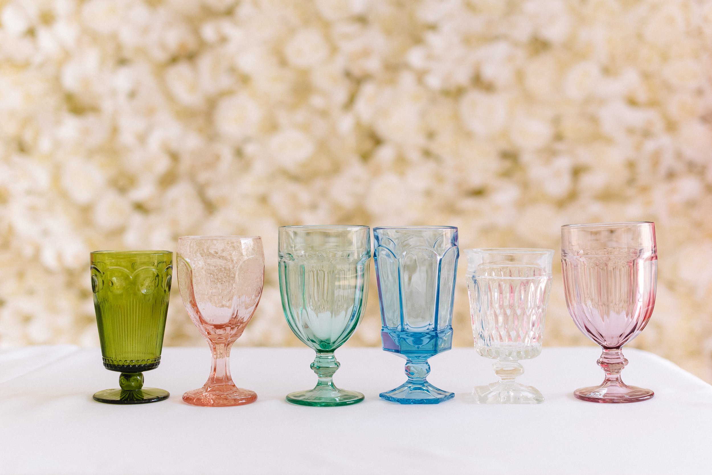 Extra Large Glass Bowls — Birdie in a Barn, Vintage Event Rentals
