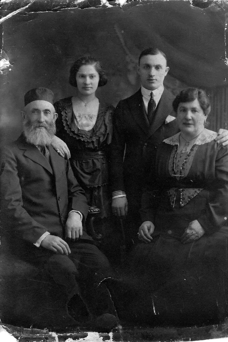 (L-R) Hyman, Sarah, Sol, Rebecca Bolnick