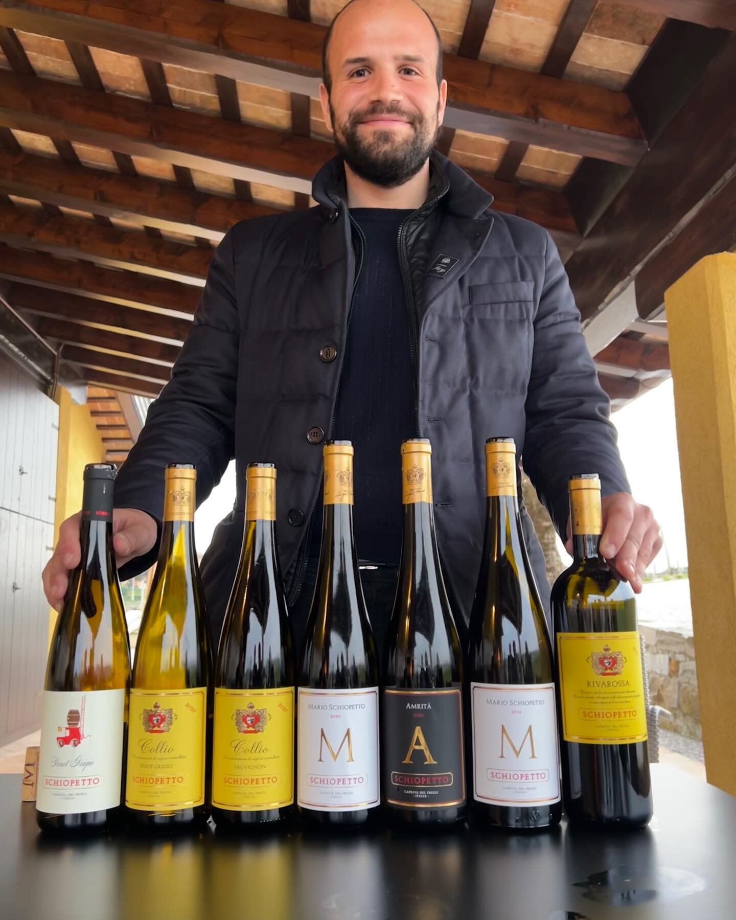 @goldenstatewine loves to visit great friends and iconic wine makers @alessandro.schiopetto @marioschiopetto @vinitalyinternational  #california #winemarket