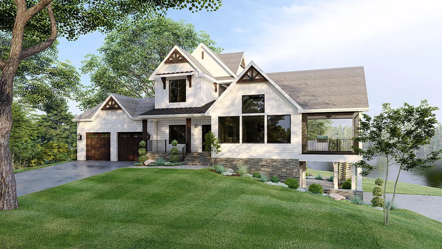 Single Family Exteriors Acreage — MAKOR Visualization - ALBERTA - BC ...
