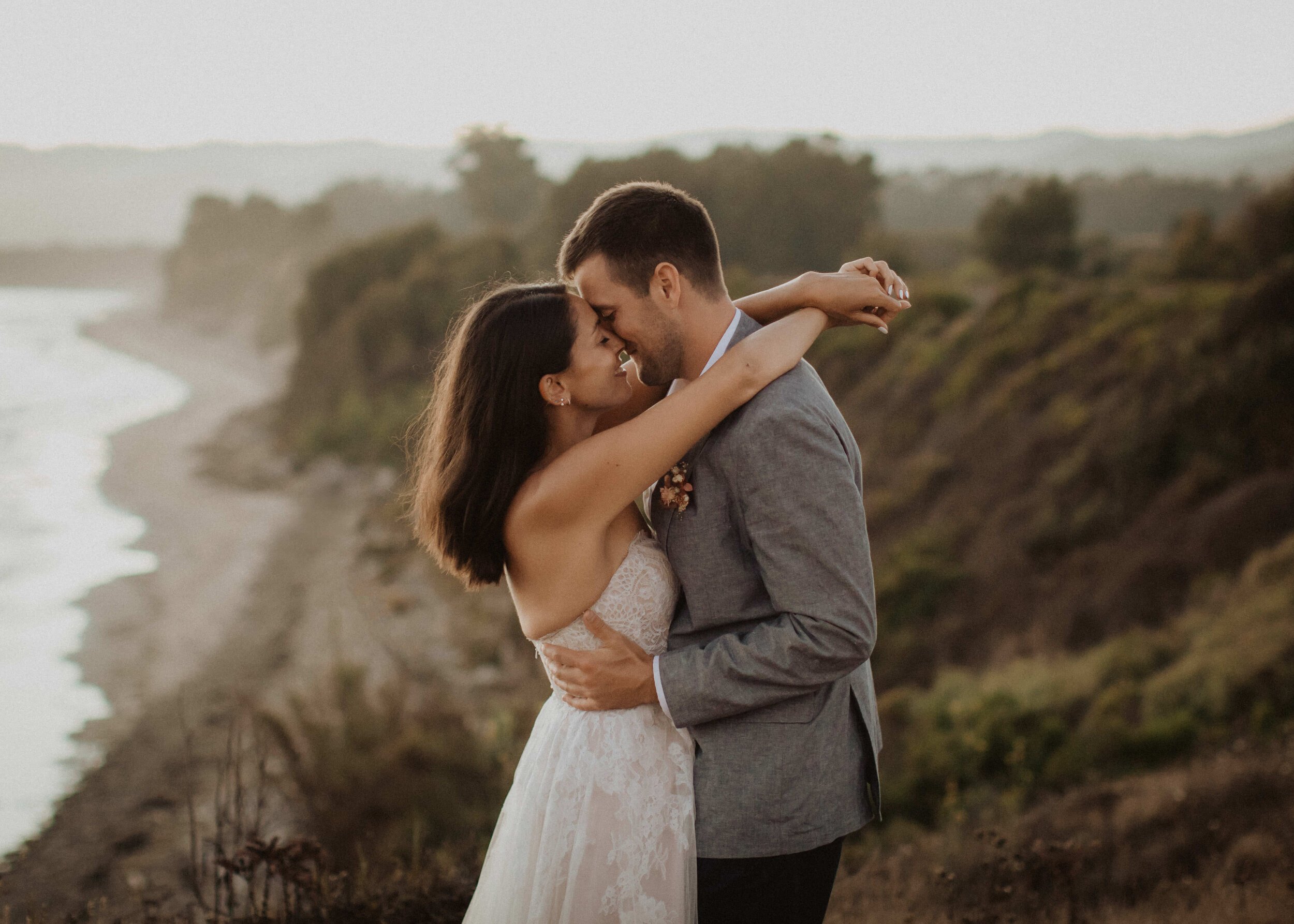 Santa Barbara Elopement: Beach Farm Wedding + Camping
