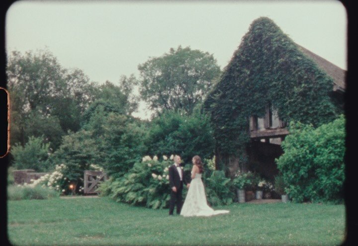 Super 8 strikes again. A magical day on a timeless medium. 🎥 a few fav snapshots from Francesca and Ryan&rsquo;s celebration at the iconic @bluehillfarm