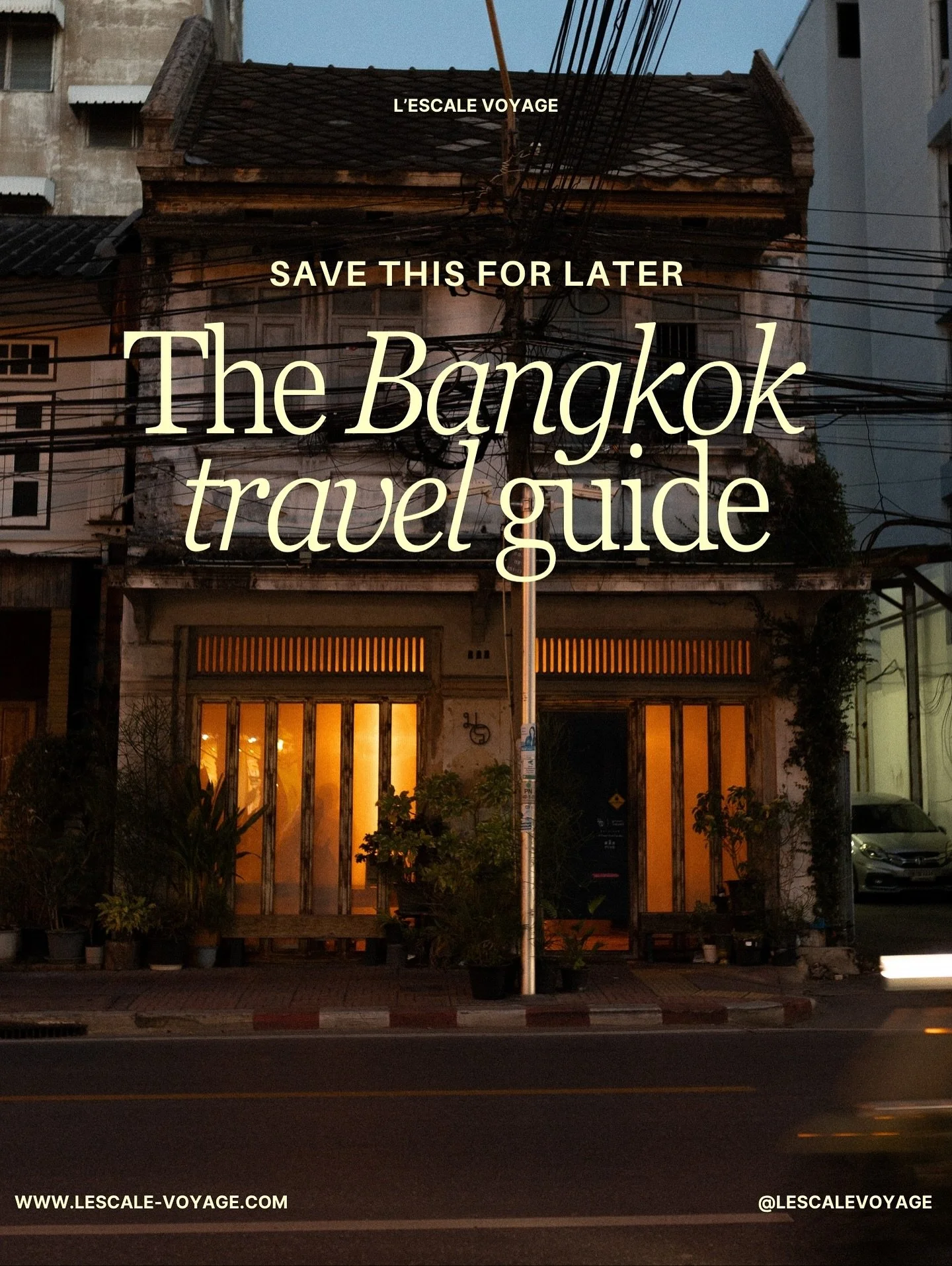 Your Bangkok travel guide. Save it for later.

Bangkok like you&rsquo;ve never seen it.

20 slides of everything that matters: authentic Thai eats, caf&eacute;s where the food actually counts, nightlife that hits differently, hidden galleries, indepe