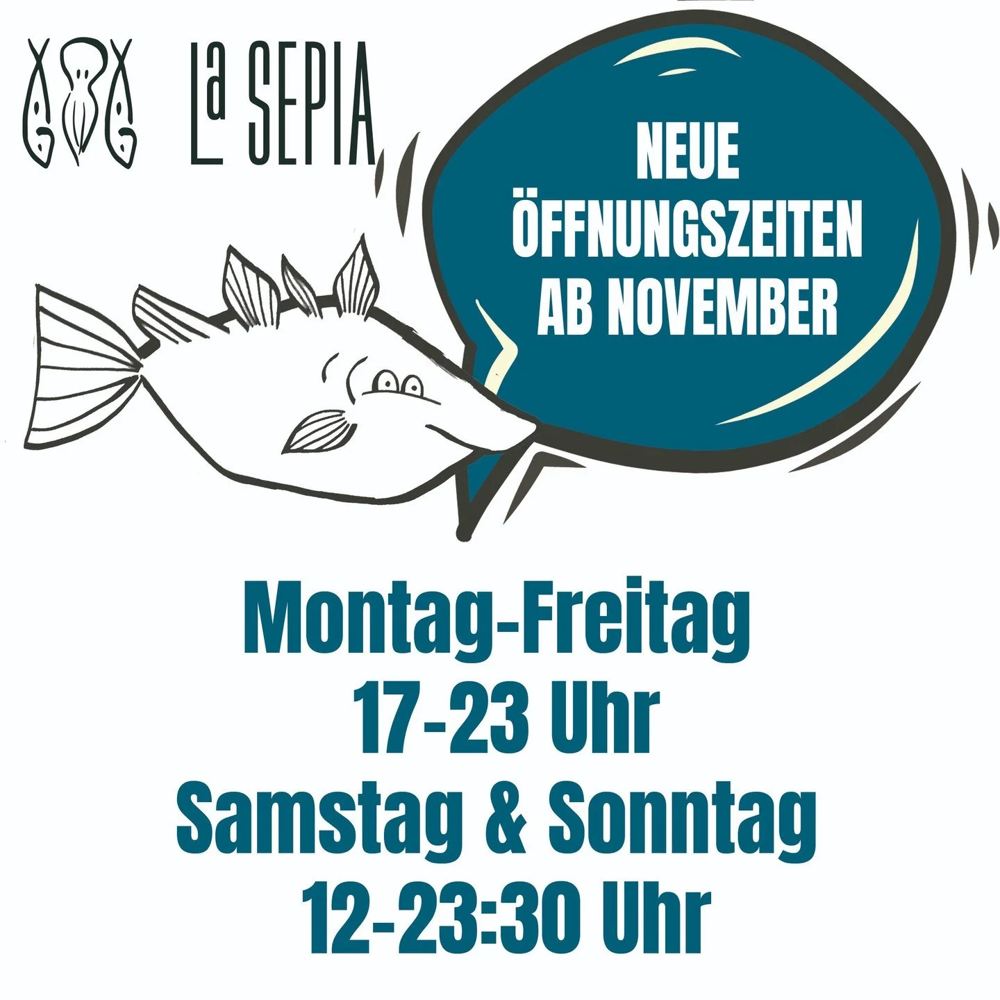 Liebe G&auml;ste, liebe Stammg&auml;ste, 
der Herbst ist da &ndash; und mit ihm verabschieden wir unsere Terrasse in den Winterschlaf. 🌿 
Ab November pausiert daher auch unser Mittagstisch. 

Nat&uuml;rlich sind wir weiterhin unter der Woche ab 17 U