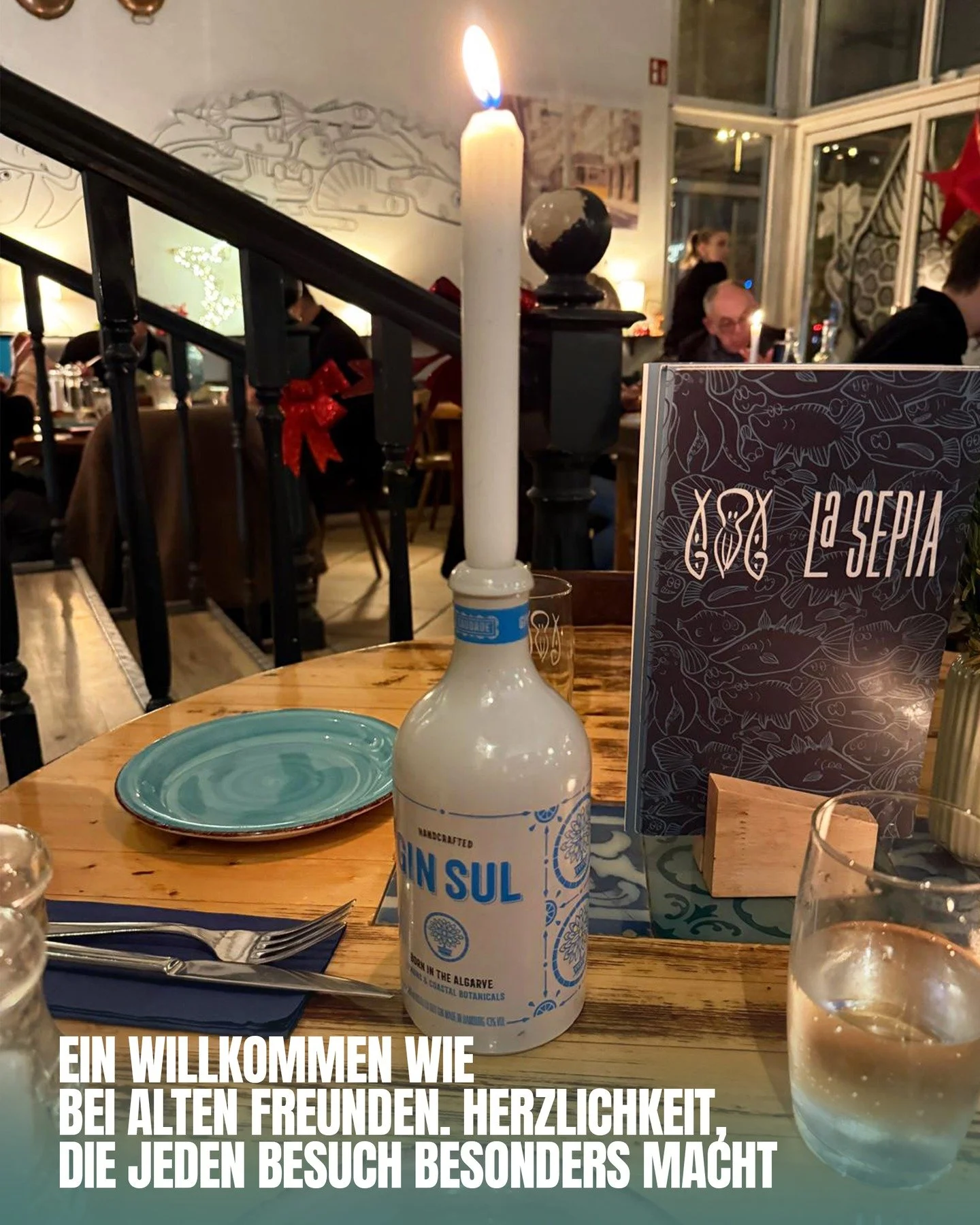 Bei uns f&uuml;hlen Sie sich wie zuhause 
Unser Team sorgt f&uuml;r ein herzliches Willkommen, leckeres Essen und unvergessliche Momente.

Jetzt Tisch reservieren!

#HamburgRestaurants #LaSepiaHamburg #PortugiesischeK&uuml;che #FreundlicherService #H