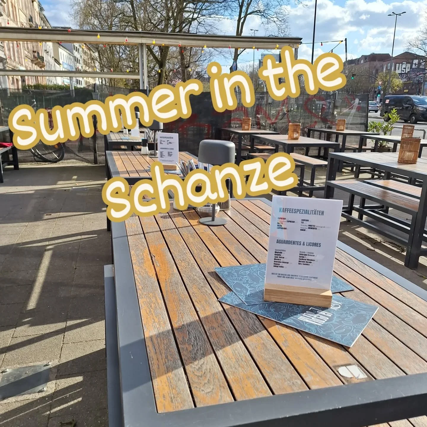 Der Sommer klopft an! Wir sind f&uuml;r Euch da, heute ab 15 Uhr, Samstag und Sonntag ab 12 Uhr. 🤩