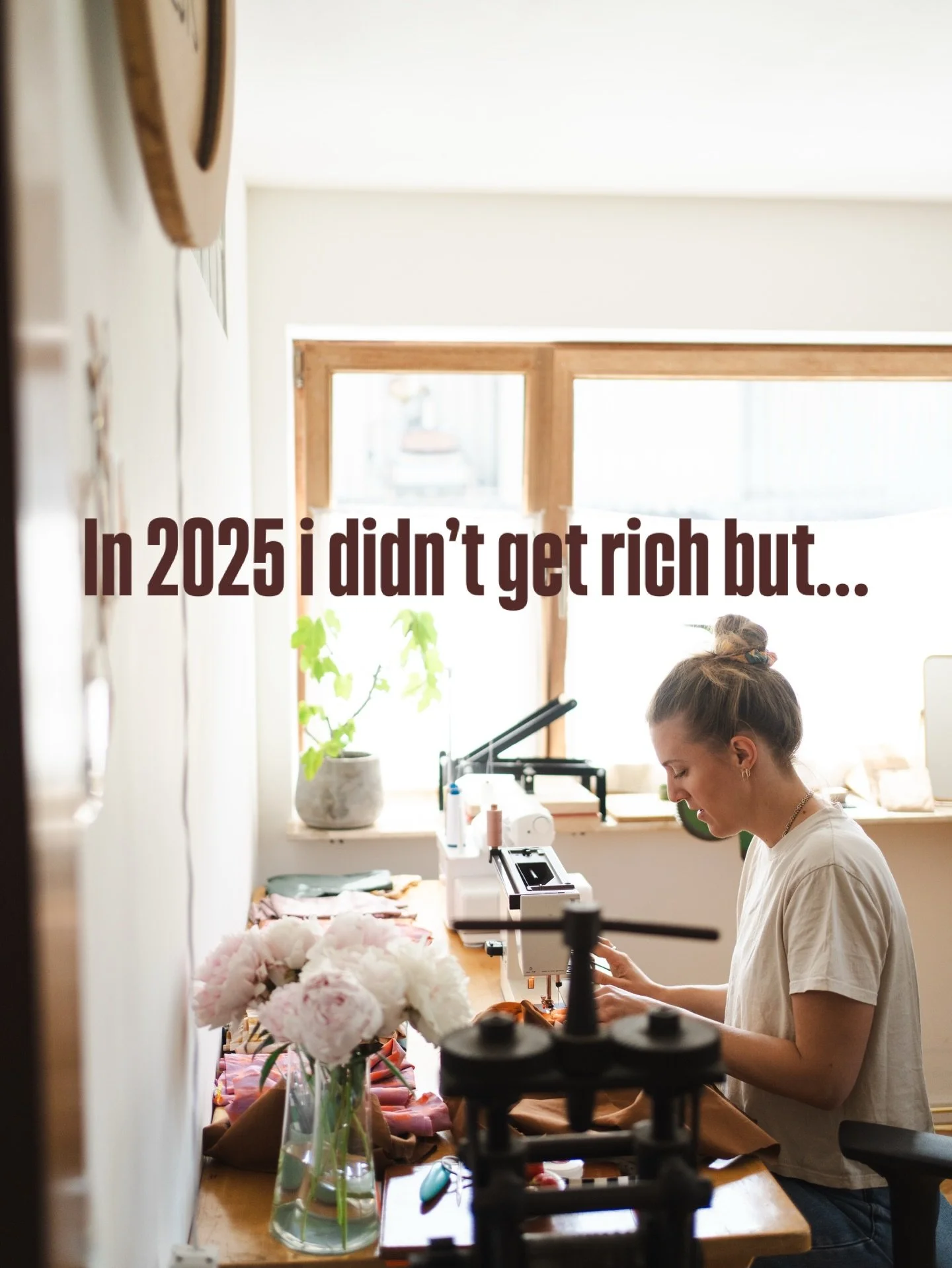 I mean i should probably finish reflecting on 2025 after this post. But maybe not. Kannst mich nicht dran hindern&hellip;

1. 📷 @livingwatersfamily N&auml;hen n&auml;hen n&auml;hen. 
2. 📷 @livingwatersfamily that was a luxurious decision 
3. 📷 @li