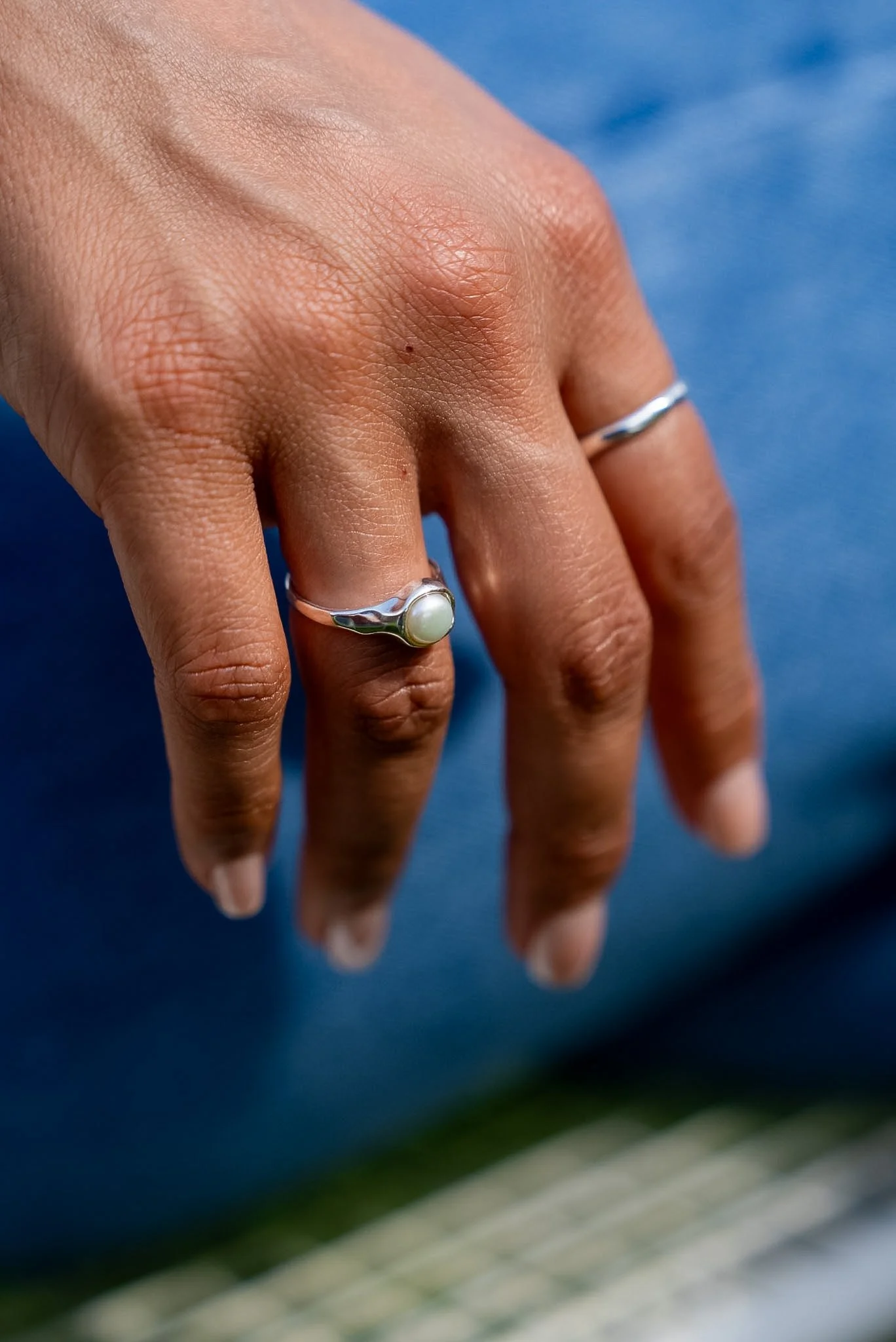 PEARL  M Ring
