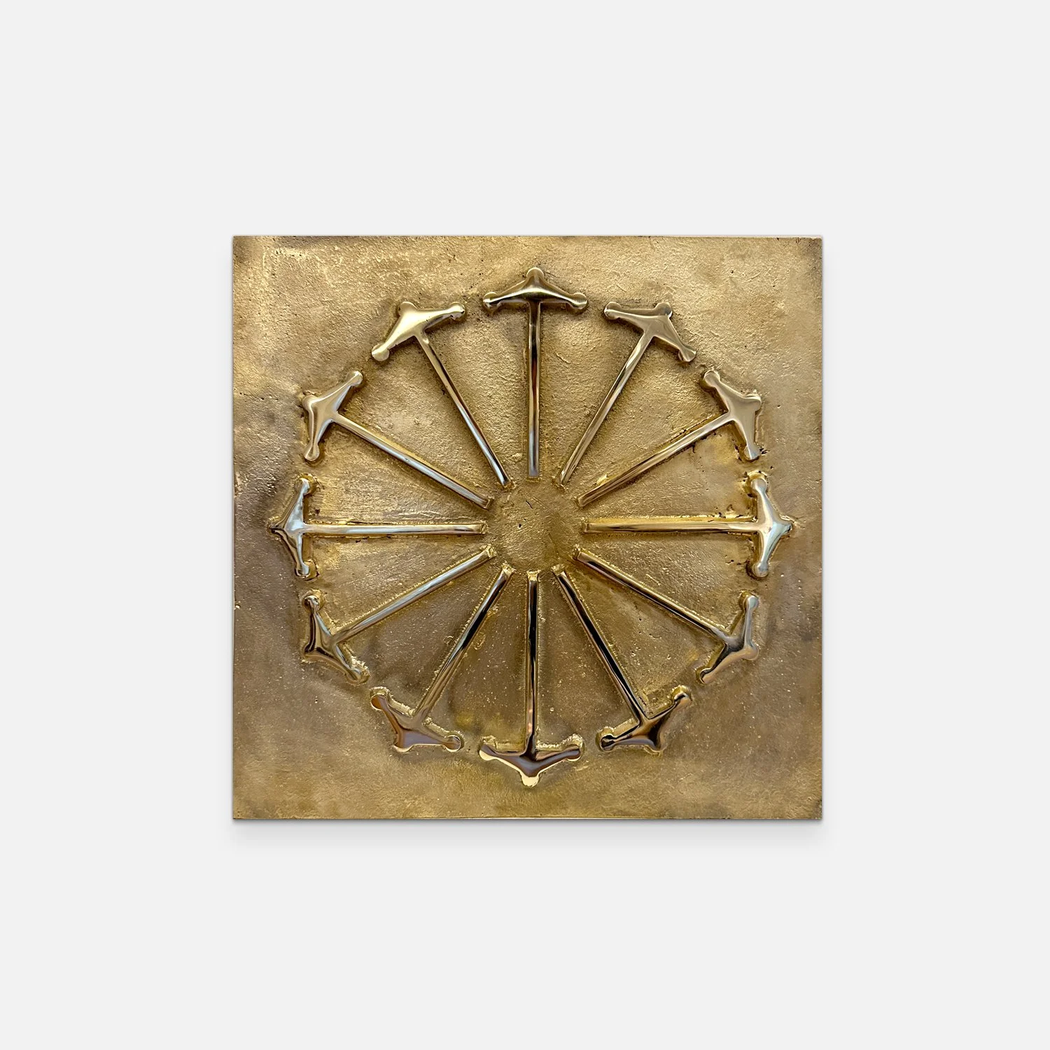 Denise Milan | Quartzos, 2014-2025 | bronze | 40 x 40 cm