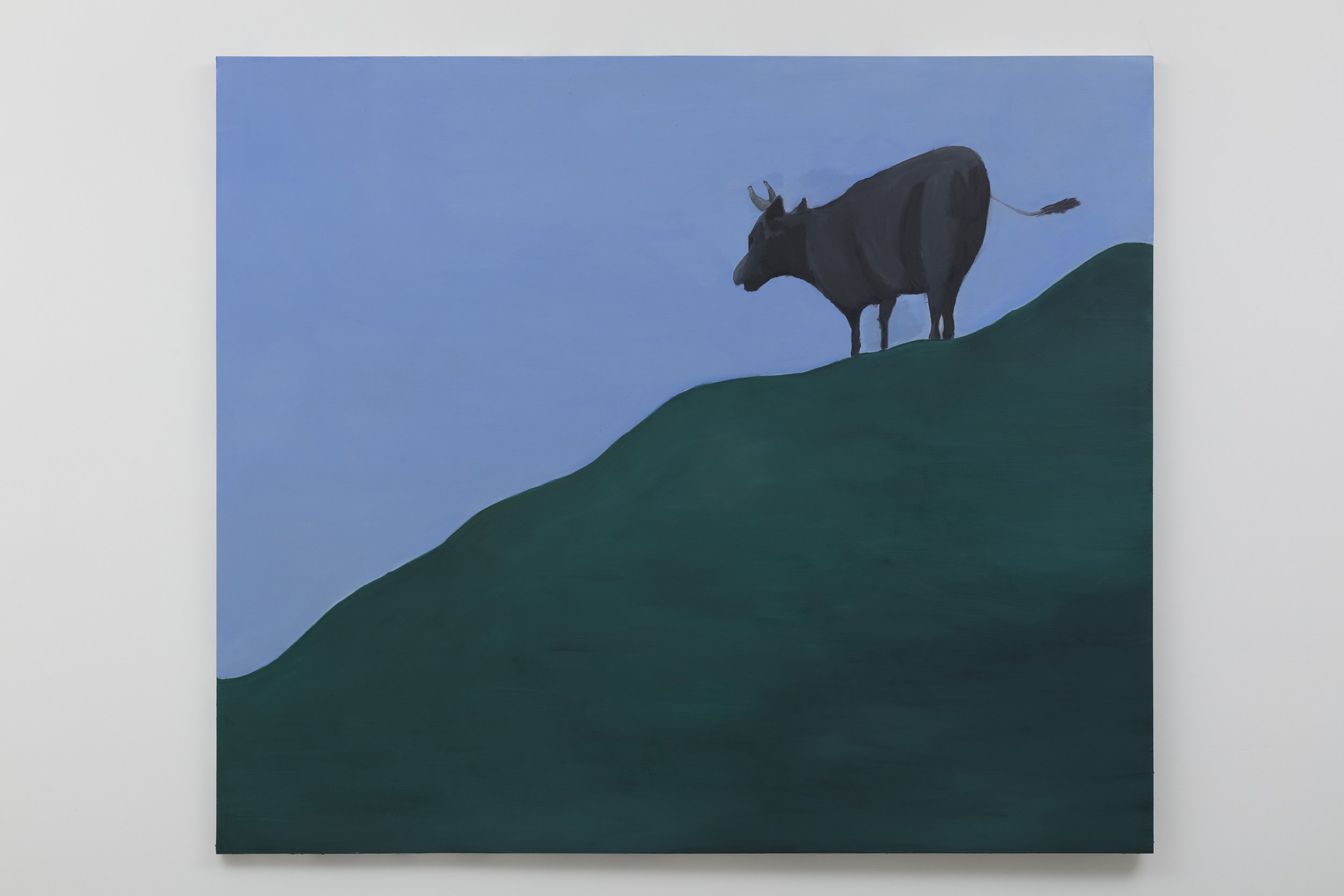 Rodrigo Bivar | Vaca, 2020 | oil on canvas | 180 x 210 cm