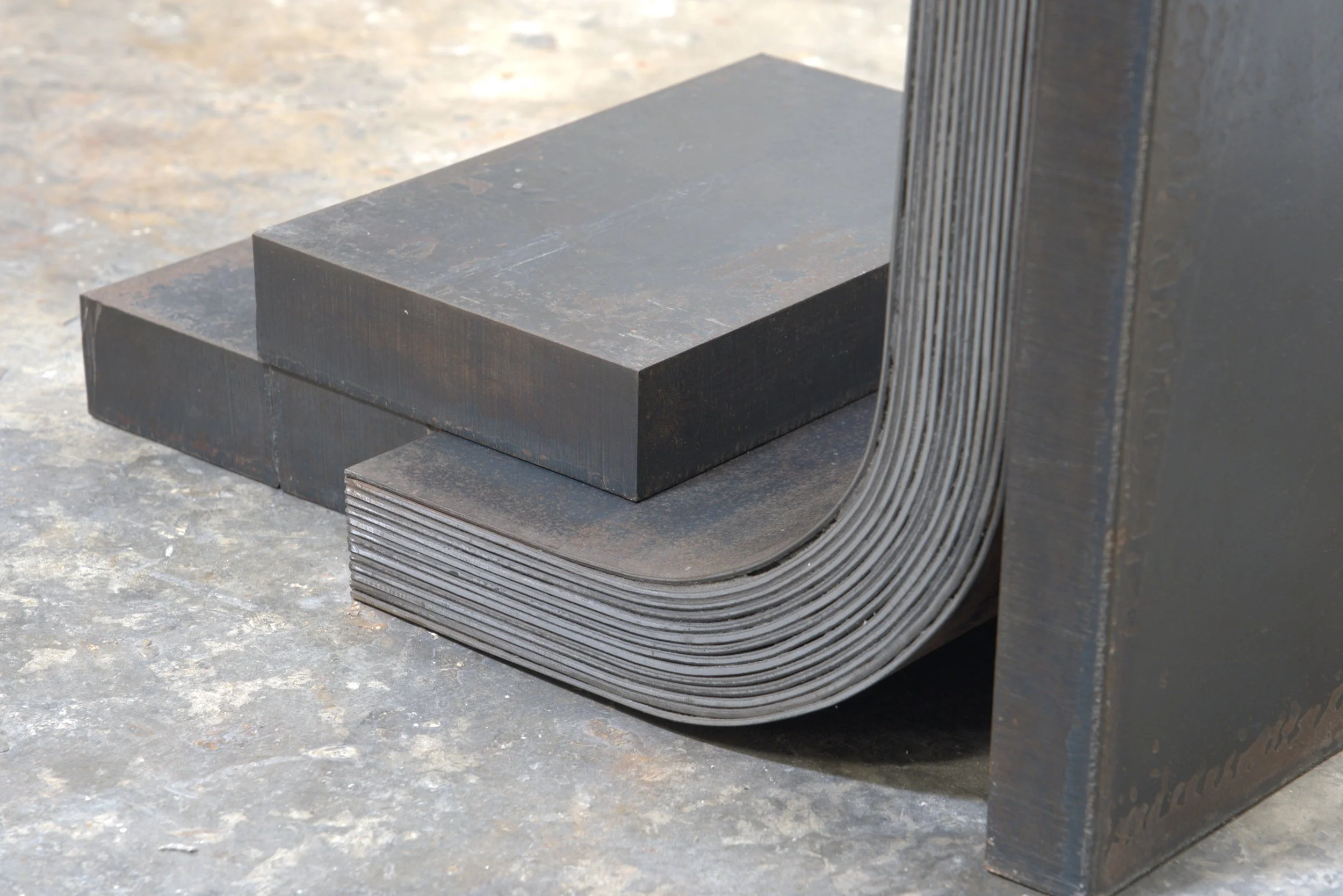 Amparo Tormo | En perfecto equilibrio, 1994 | iron | 52 x 48 x 60 cm (detail)