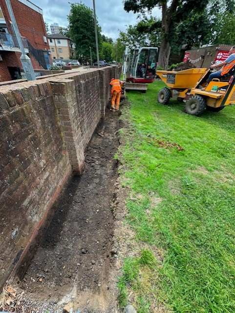 Thank you to Elite Landscape who helped us dig space for our fruit trees
