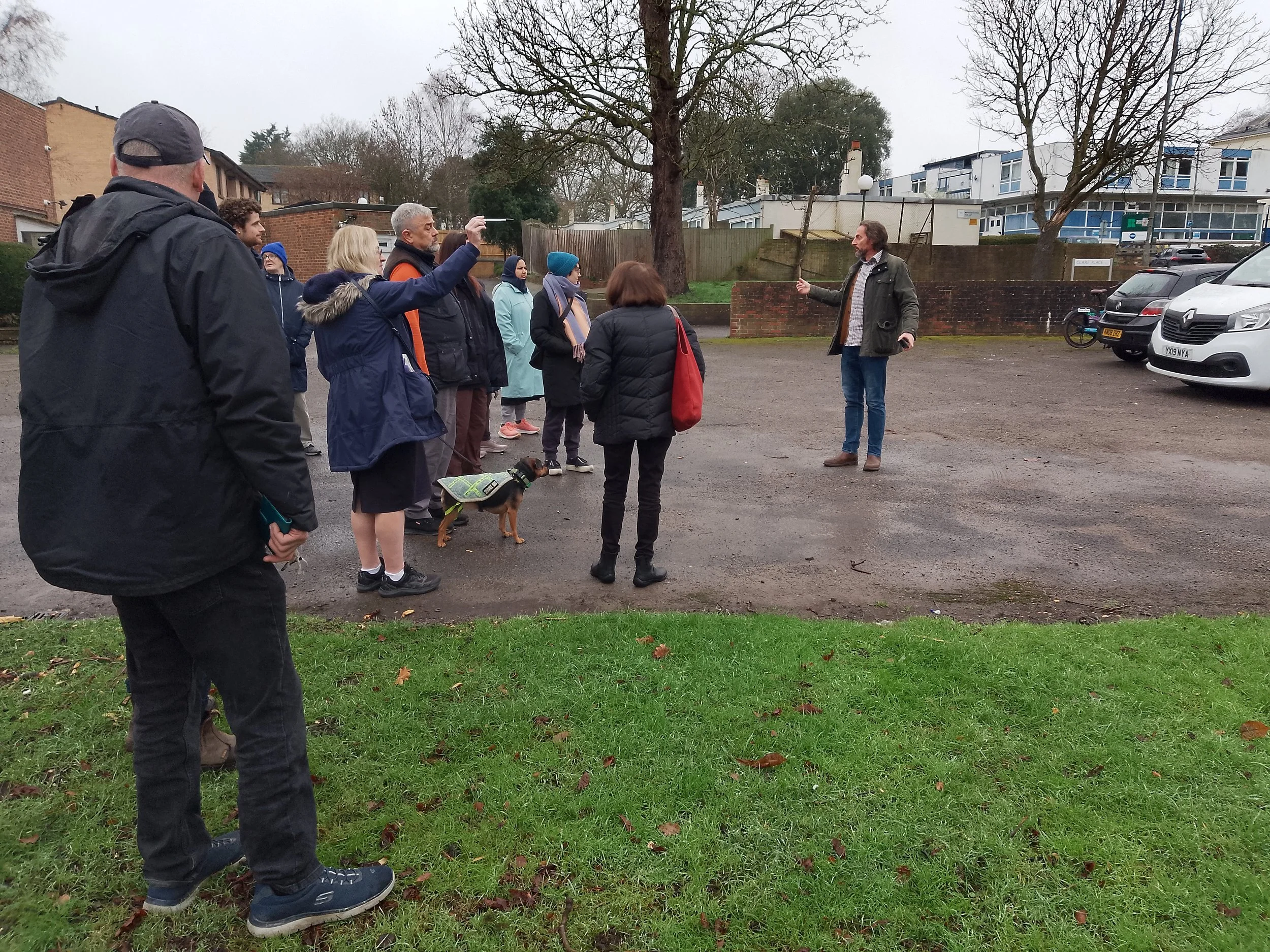 Talking about a rain garden with Nick Oliver our blue space expert theCommunity Action Manager – Richmond

WWT London Wetland Centre
