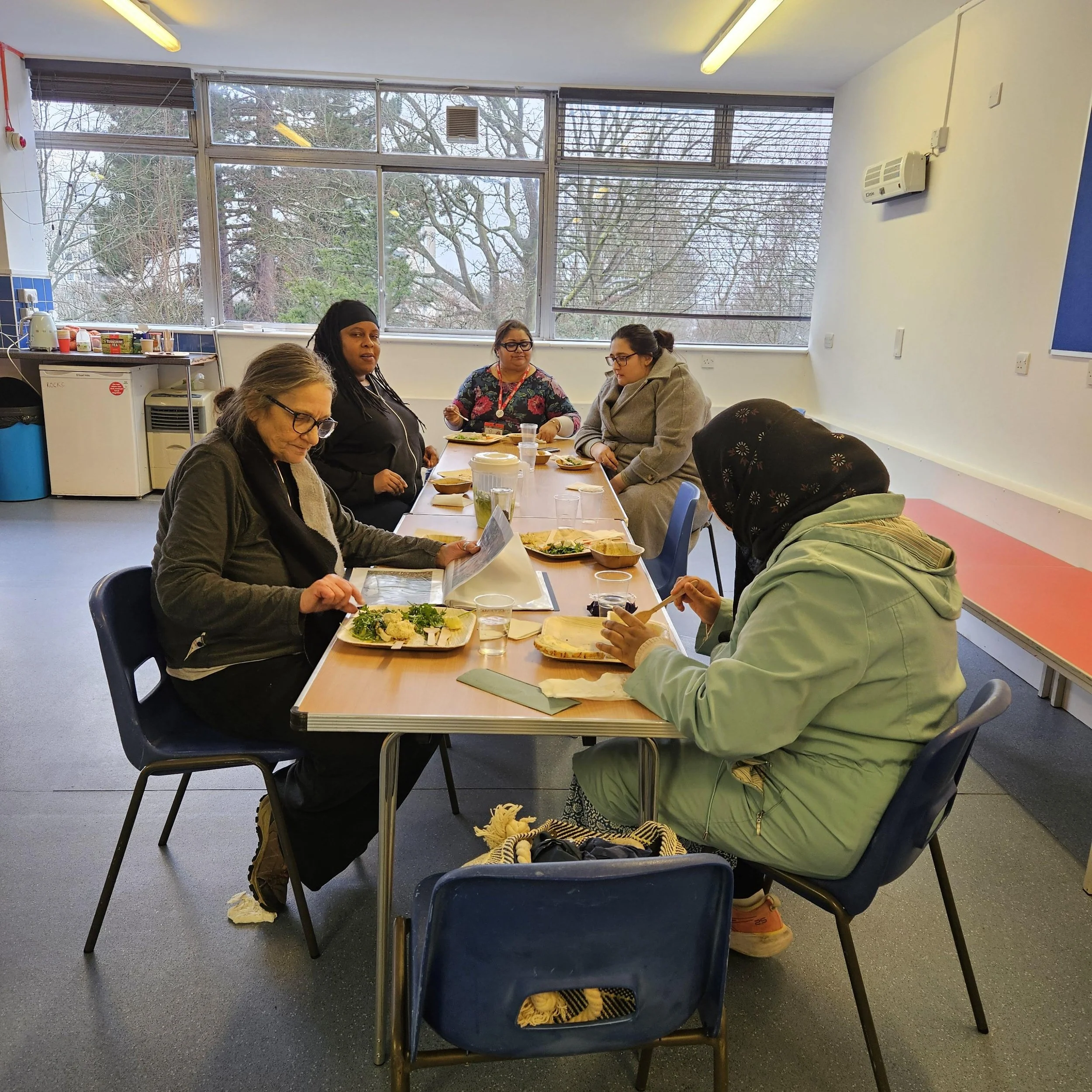 The impact of wellbeing on gardening is well documented.   We joined in to the Embracing self care event and spoke about opportunities to get involved  the garden.