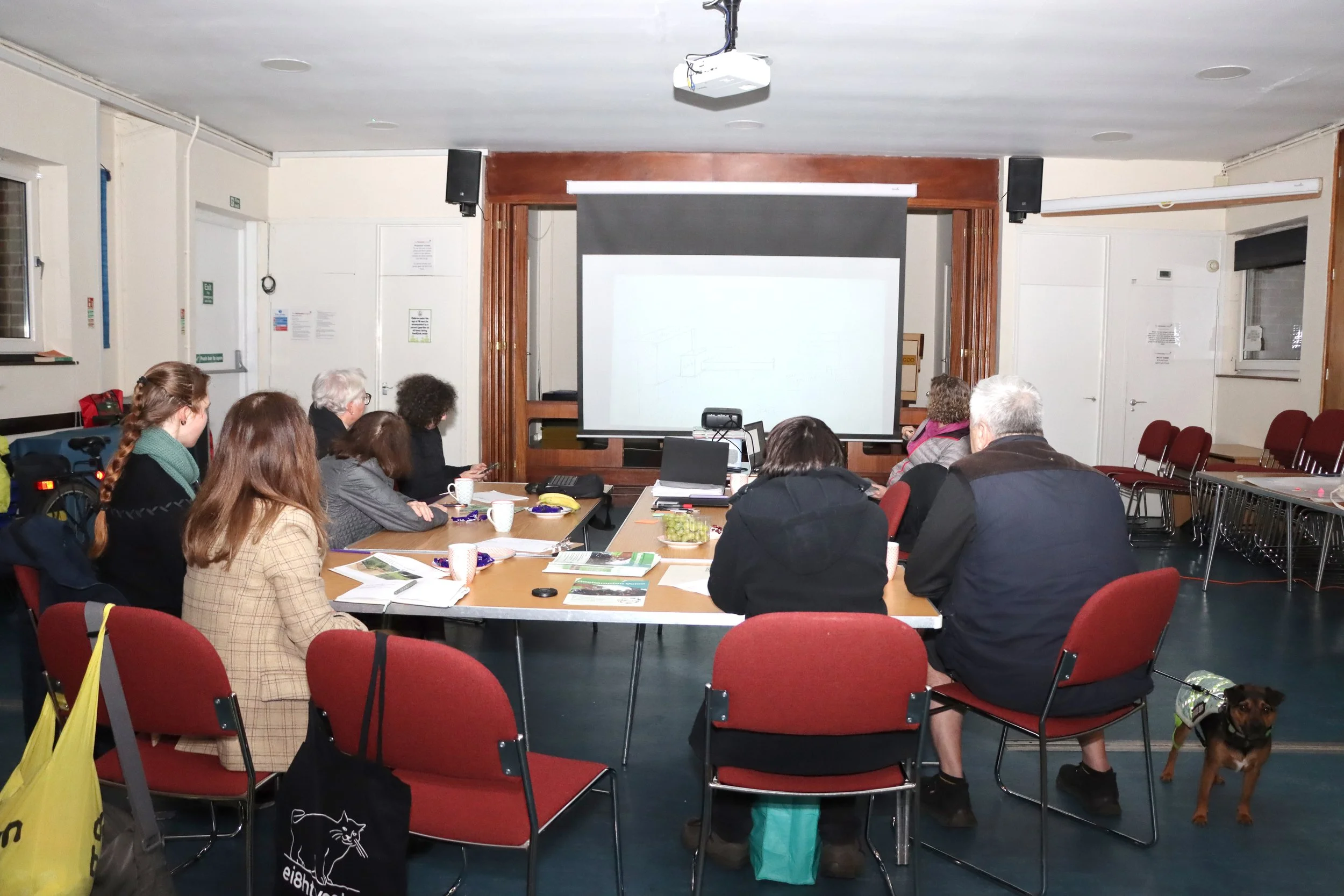 Our meeting with Vicki Cook a Commuity and kitchen gardener