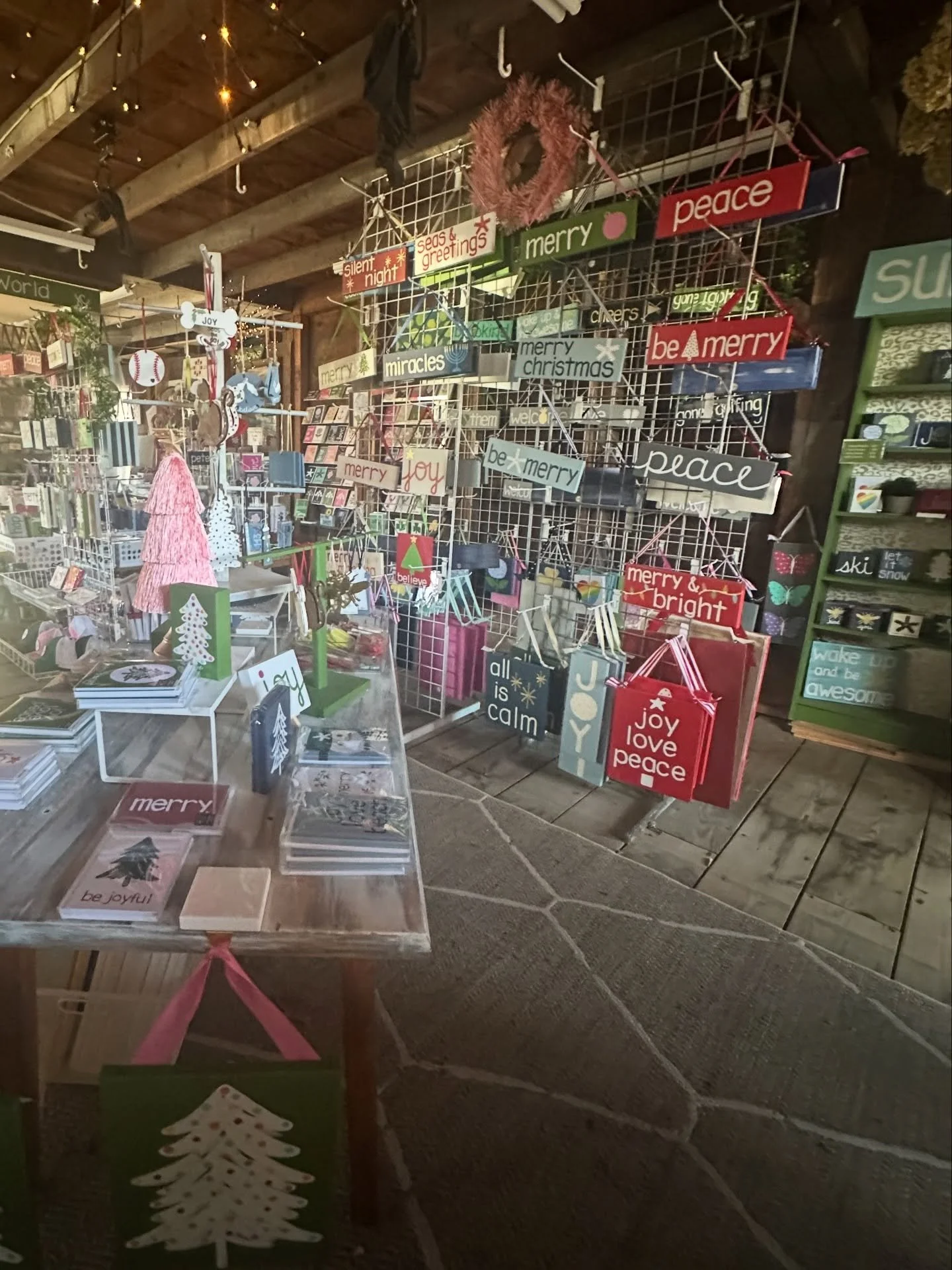 Current stock with more ready to go out today (just drying on the racks.) Happy Friday! #southshorema #holidaydecor #handpainted
