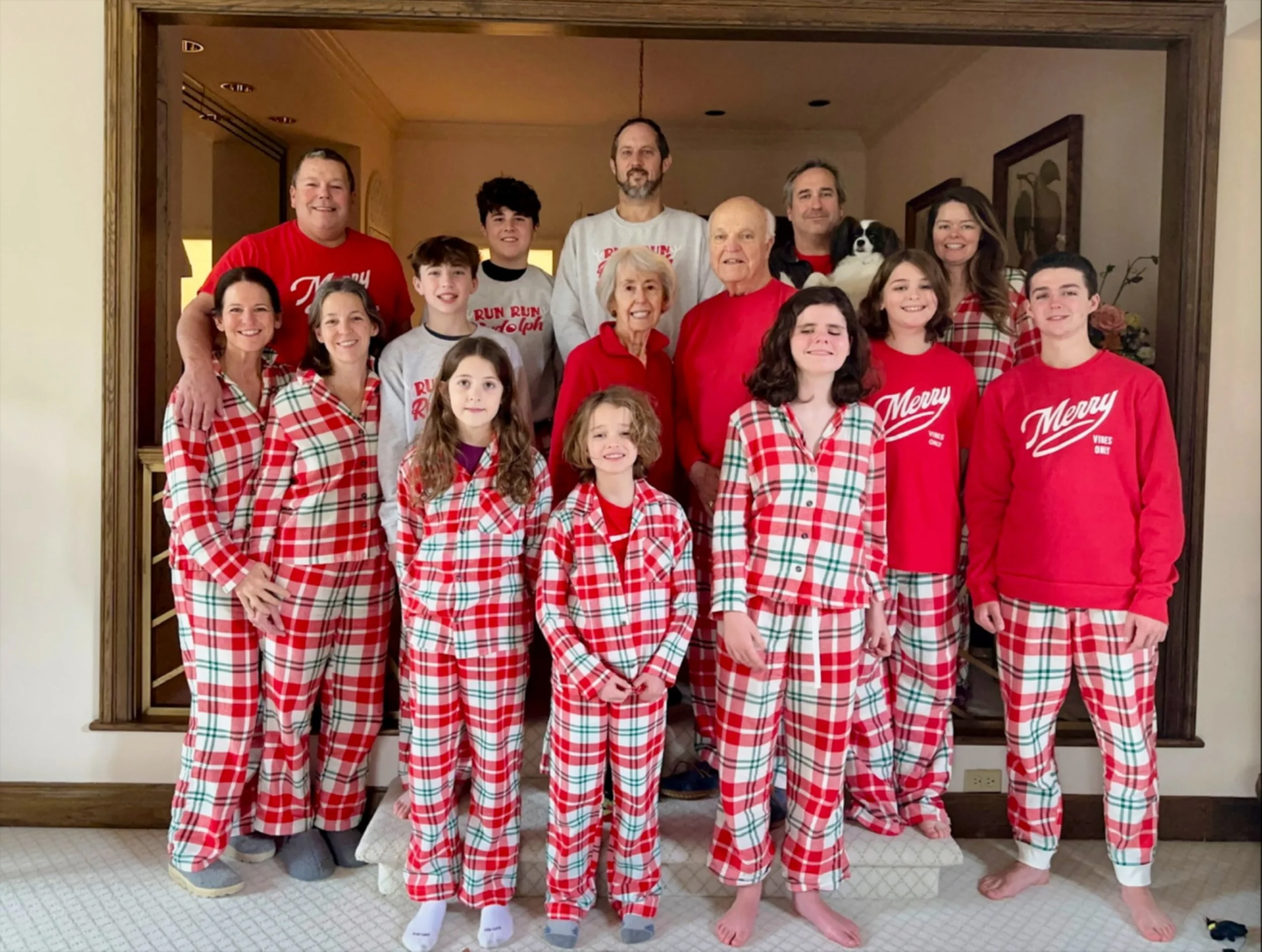 My Family...None of use live close to each other. My parents still live in DE (where I grew up) and my two siblings live far away. I am so grateful everyone agreed to change up their usual holiday traditions and meet somewhere in the middle and spend