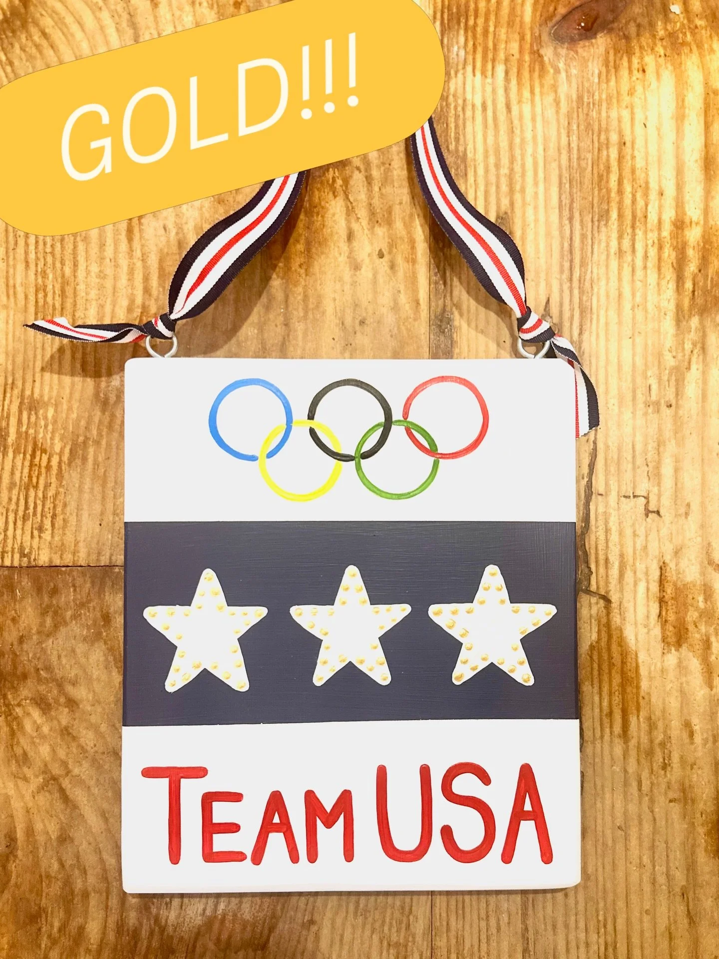 GOLD!!! USA USA USA USA!!!
Nerves are frayed after the Women's &amp; Men's Finals!!! Check out Mr. Daisy 46 years ago. So fun for those young kids in 1980 to watch the big win with their kids today! There were some tears and belting out the National 