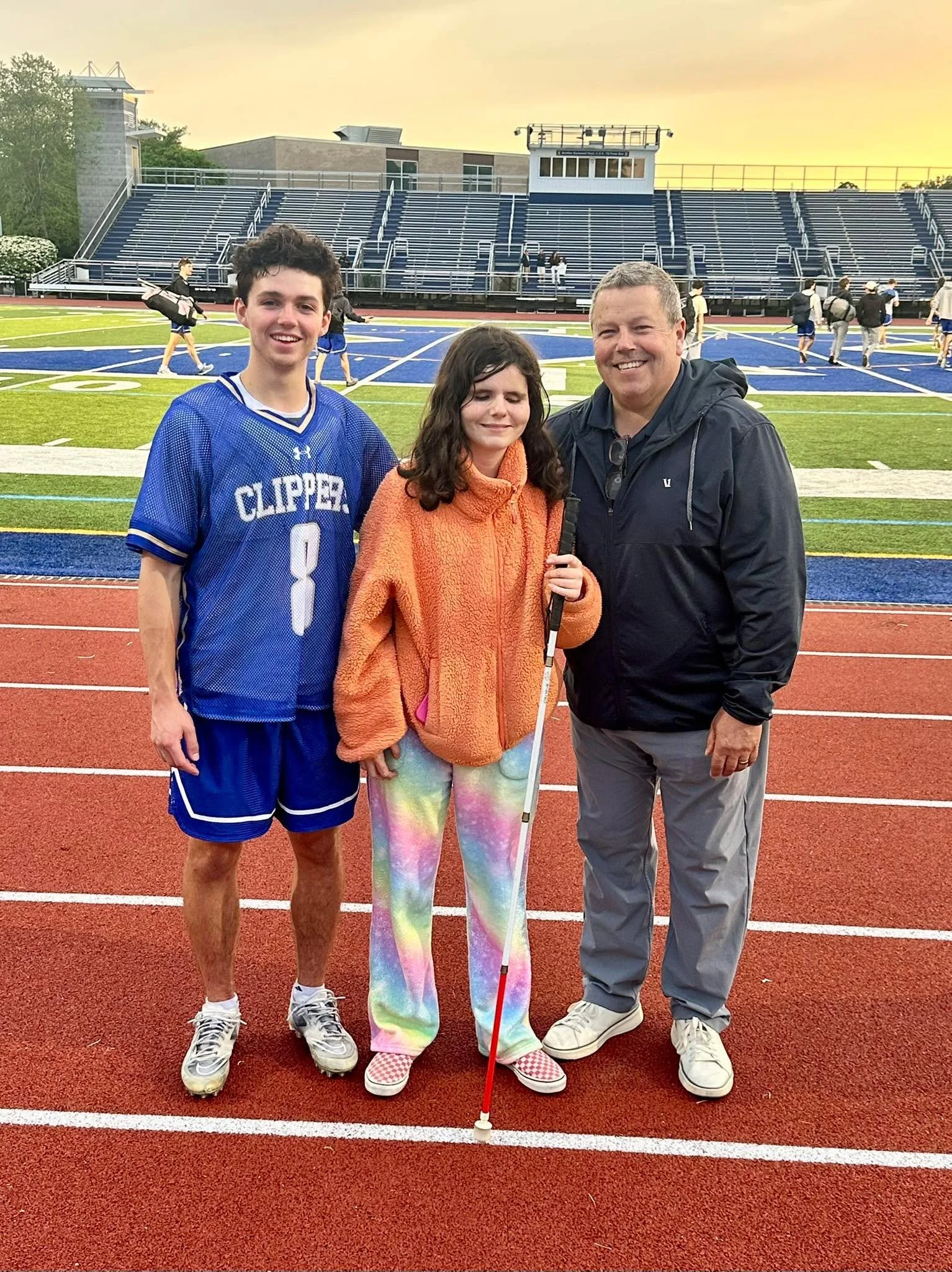 Thank you for the kind birthday messages. I really appreciate it. Got to spend the evening with some of my favorite Norwell people cheering on the boys. Cherishing time with my family, as this phase closes and a new one starts. 🩷