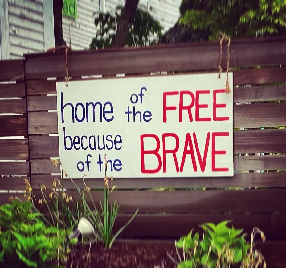Thinking of those that allow us to be free.