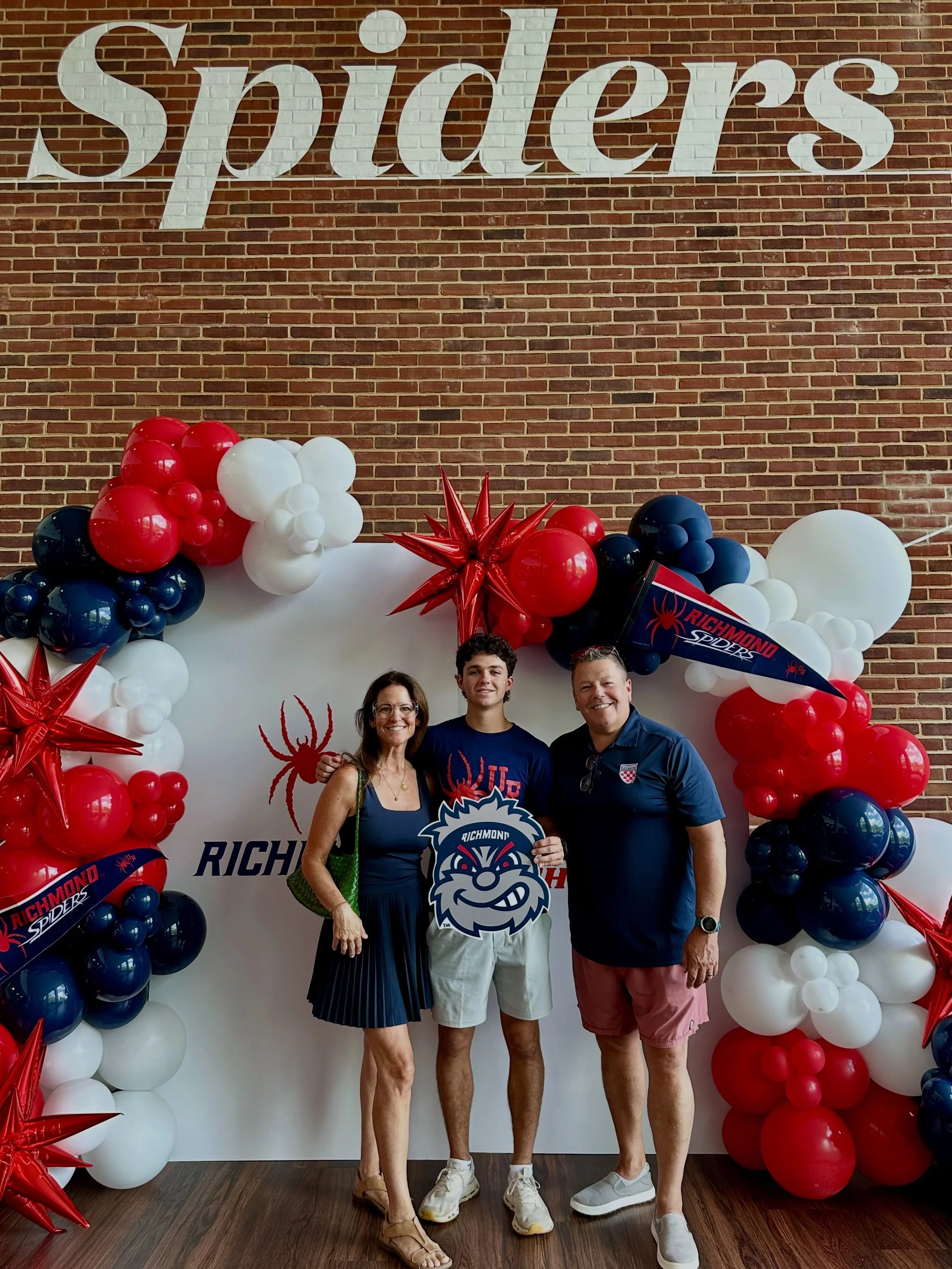 We launched him...a great two days @urichmond with Petey. So many emotions but so excited for all his new opportunities. What a great place in life to be... #freshman #callmemaybe #spiders @p_cohane07 @kevco_tomatoguy