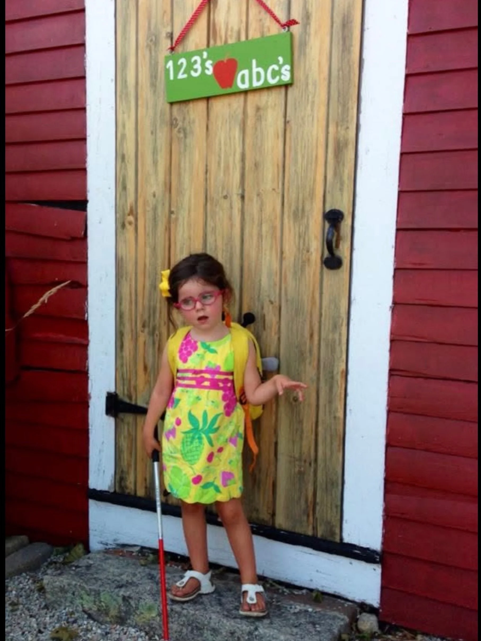 I never took a picture of back to school, so we will do a throw back circa 2013. The start of her 'tude for sure. Hope everyone is settling into fall life. Early mornings for Annie, but more time to get the barn &amp; office organized. Look for a few