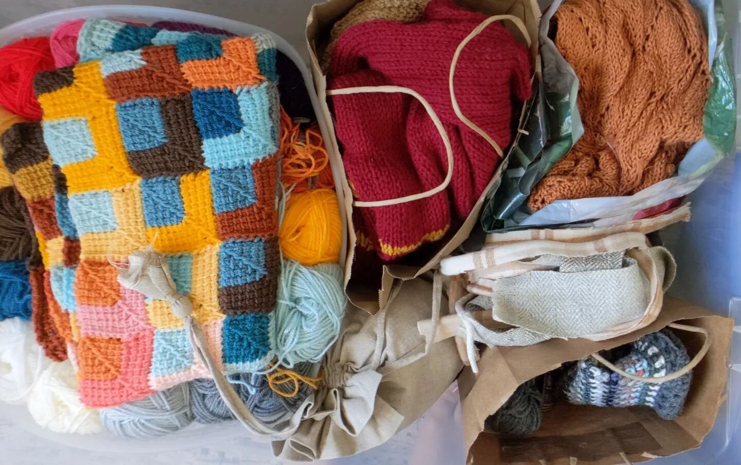 Anyone else have a giant secret stash of abandoned projects? 👀🛸

I've created my own challenge - UFO Summer Challenge - to try to deal with ALL of my Unfinished Objects before the summer is through. My #youtubevideo about starting out and sorting p