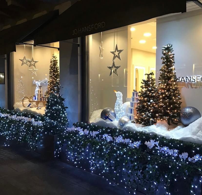 Christmas window display