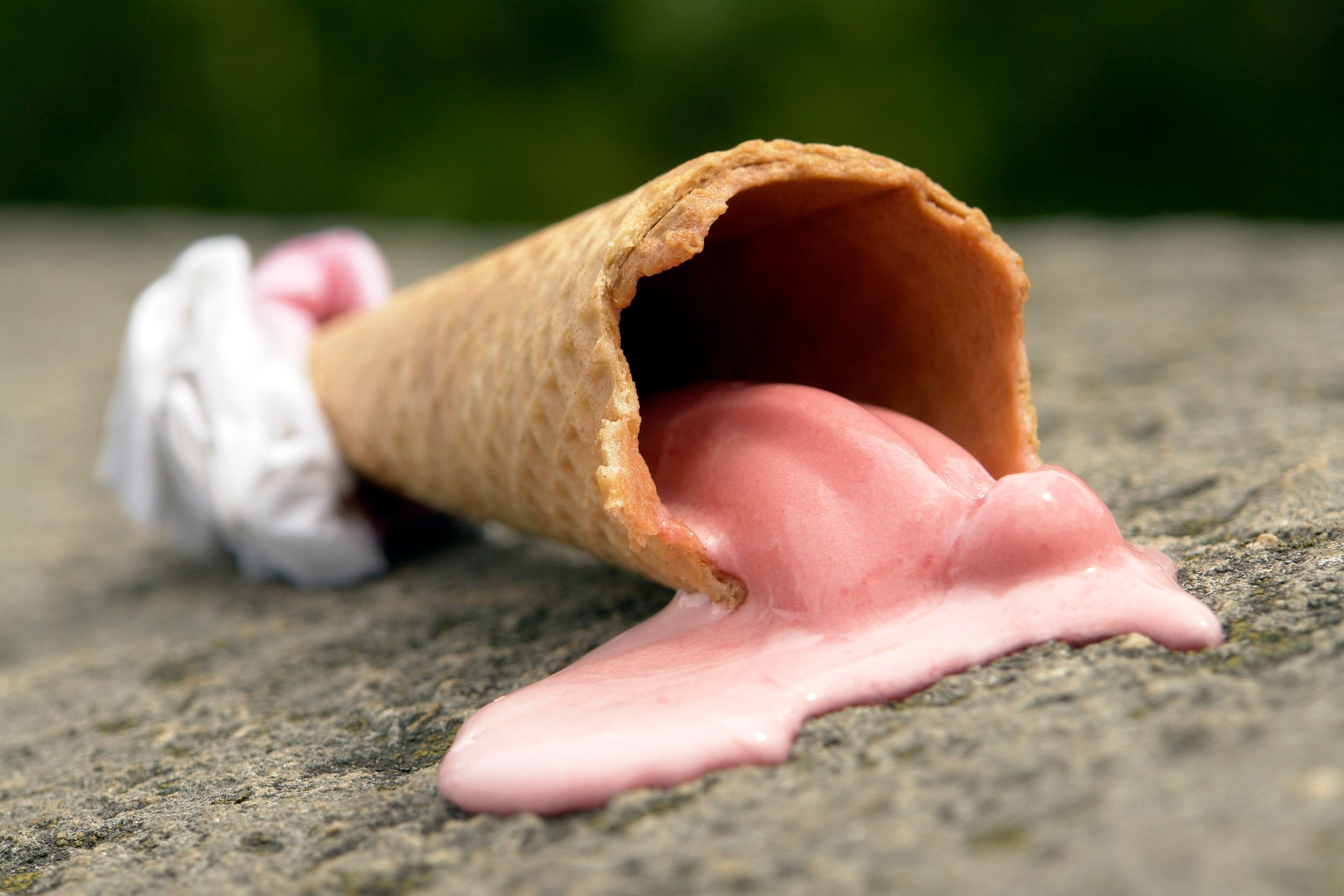 melting ice cream