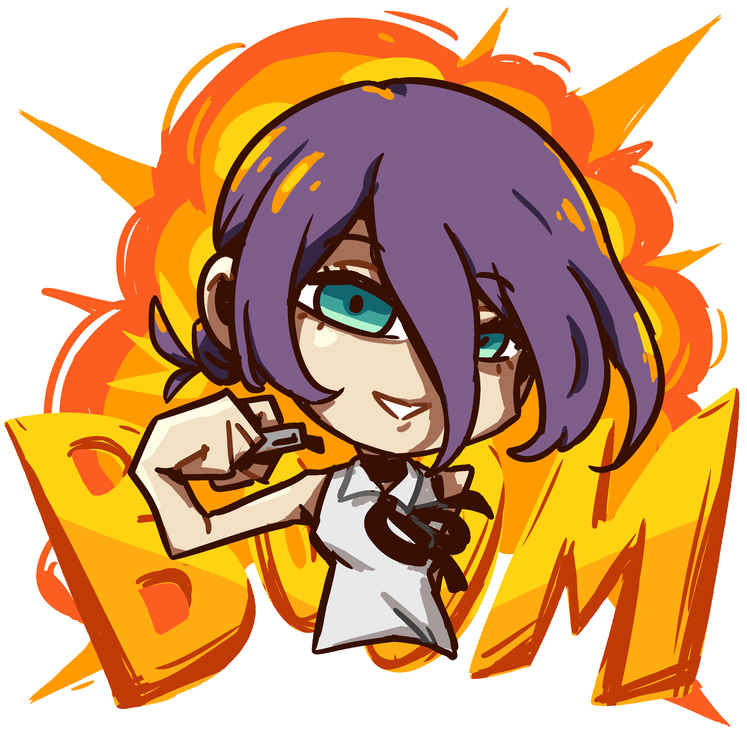 Chainsaw Man - Reze Boom - sticker