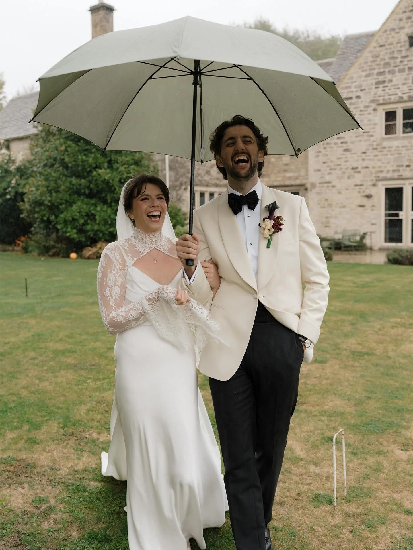 Some weddings you&rsquo;ll never forget &ndash; Georgia &amp; Toby&rsquo;s is one of them

It rained almost all day, but instead of shying away, they fully embraced it. We ran outside for portraits in the pouring rain, and those moments turned out to