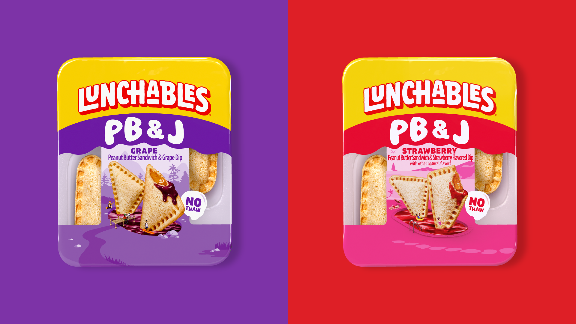 Lunchables PBJ • Illustration • Photoshoot