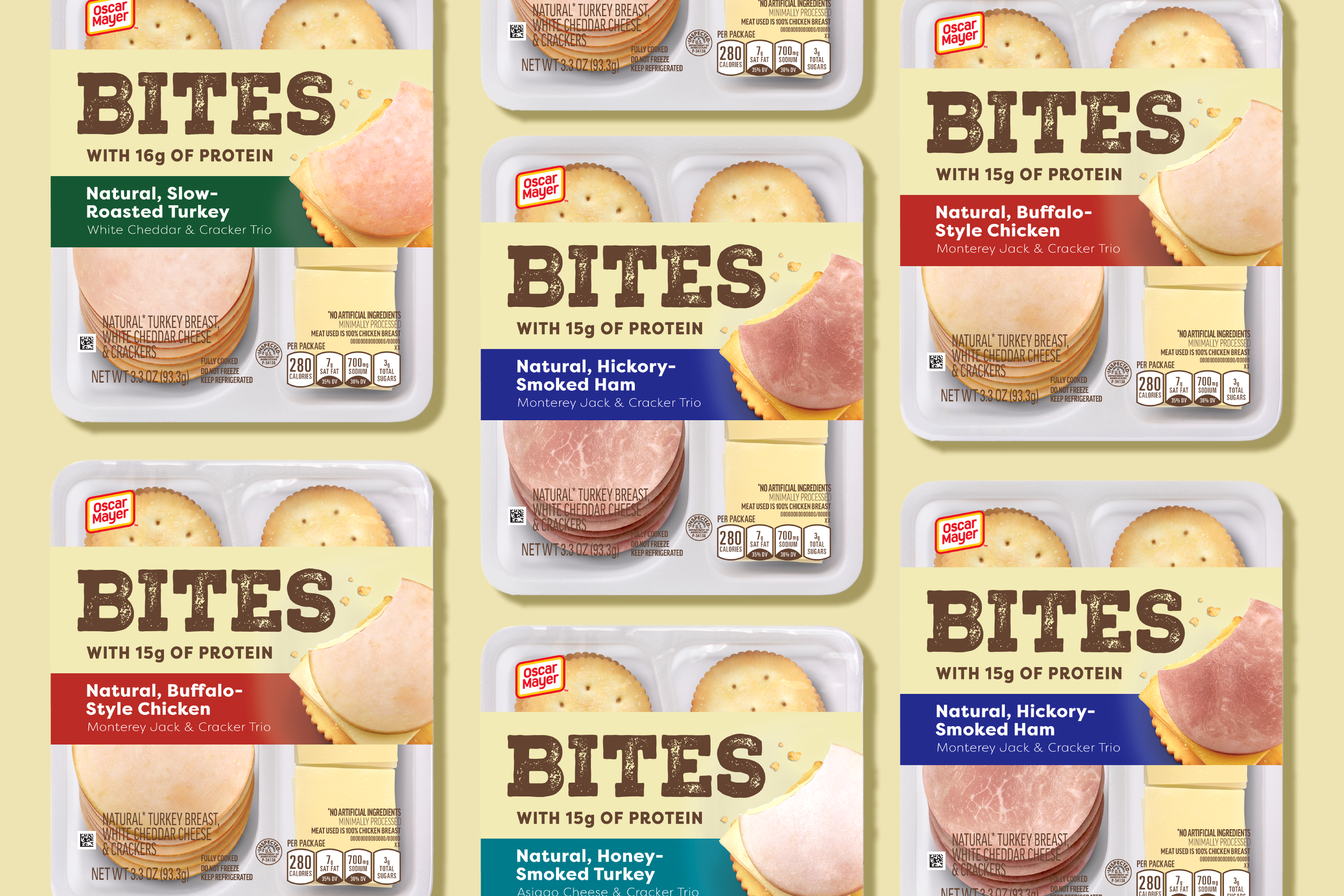 Oscar Mayer Bites • Packaging