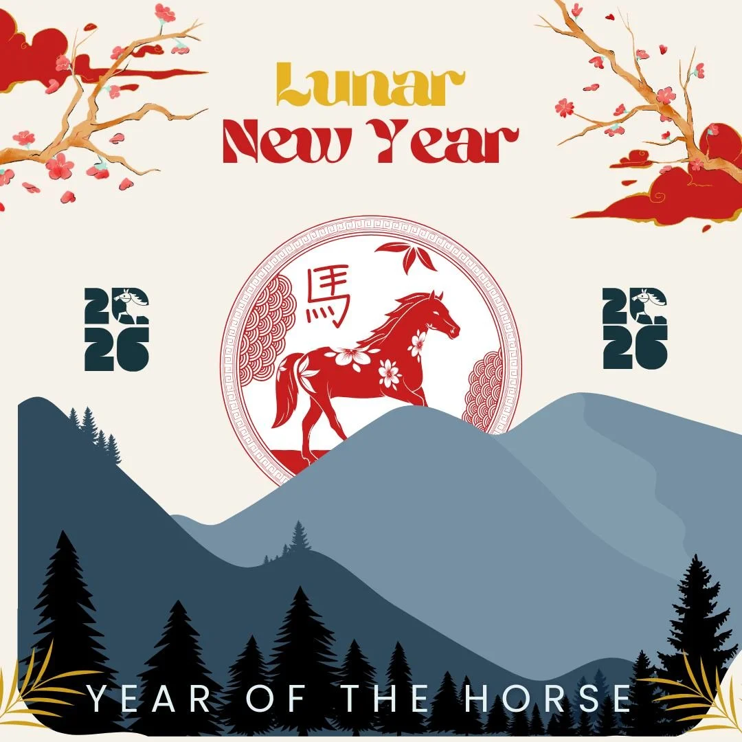 Wishing you all a warm celebration with ideas of inspiration as we go into the New Year 🤍

2026 is the year of the Horse ❤️&zwj;🔥🐴 

Filled with fiery passion, your innovation will be unstoppable, fueling forward movement.

The Fire Horse combines