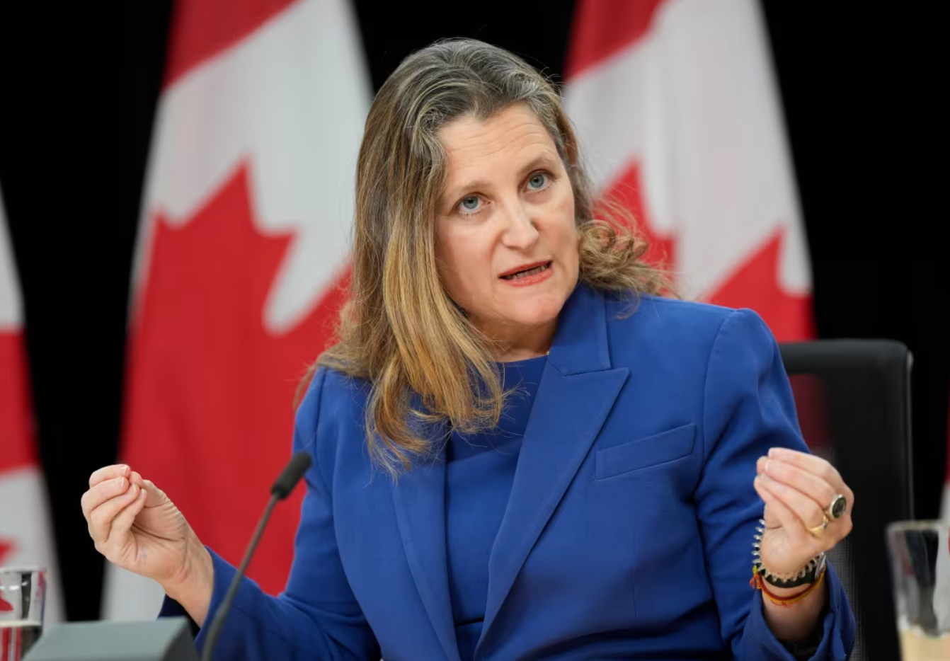 Finance Minister Chrystia Freeland resigns from Trudeau's cabinet