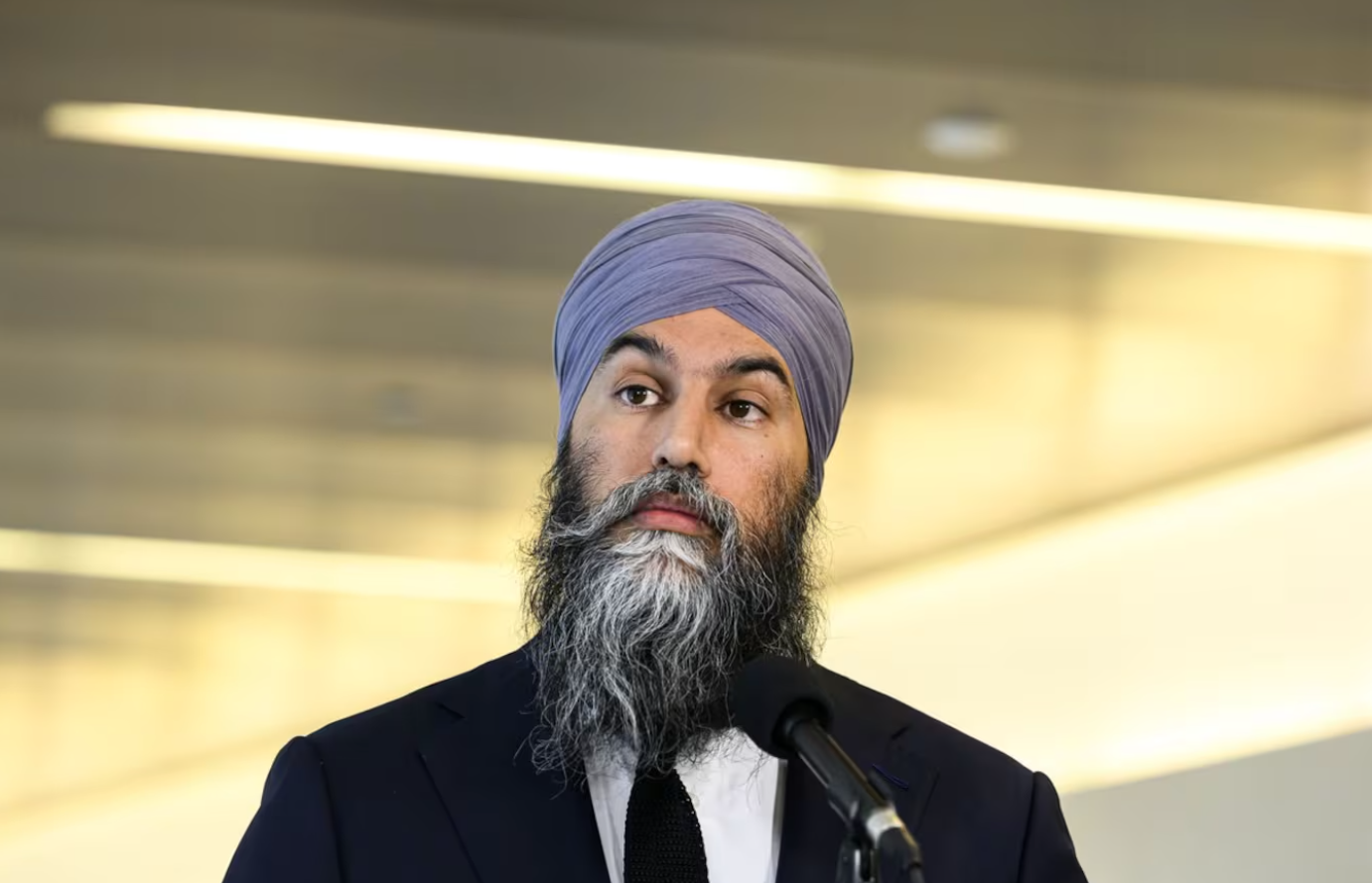 NDP Leader Doubles Down on Pledge to Force a Spring Election